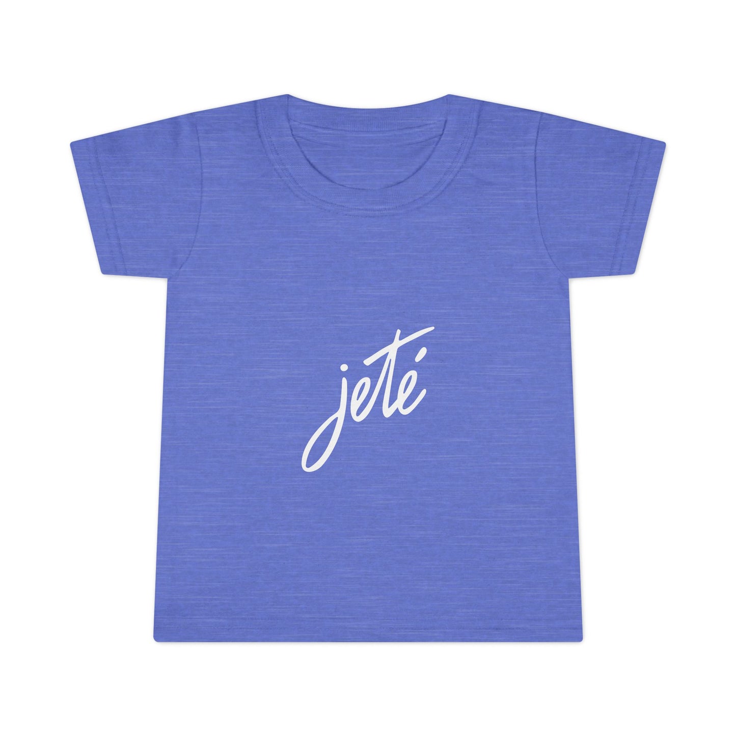 “Jeté” Official Logo | Ballet & Dance T-Shirt for Toddlers & Young Dance Enthusiasts - Toddler Short Sleeve Tee