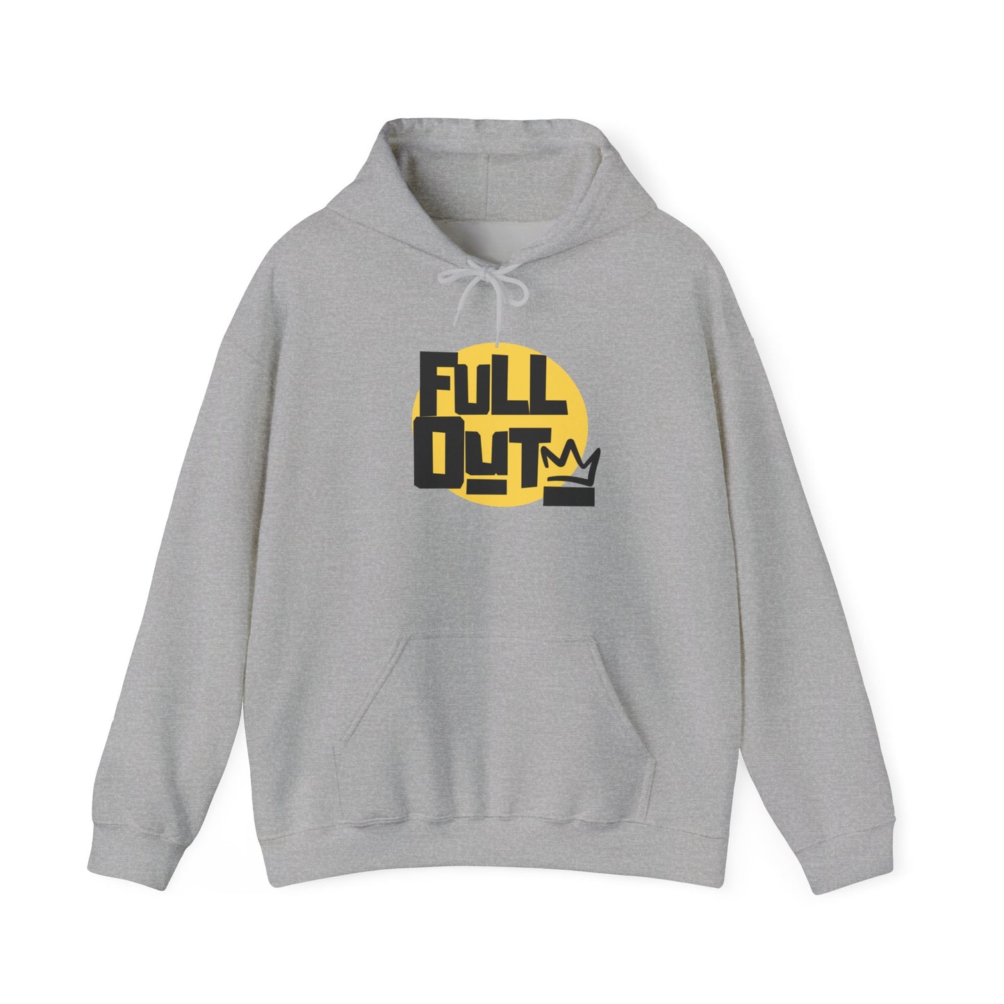 "Full Out" Dance Hoodie – Bold Streetwear-Inspired Unisex Hooded Sweatshirt for Dancers
