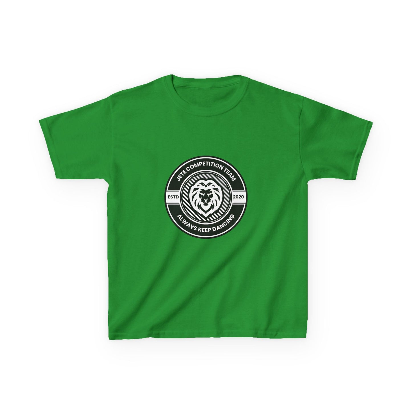 "Jeté Competition Team – Always Keep Dancing" Collegiate Graphic Tee - Youth Dance Team T-Shirt