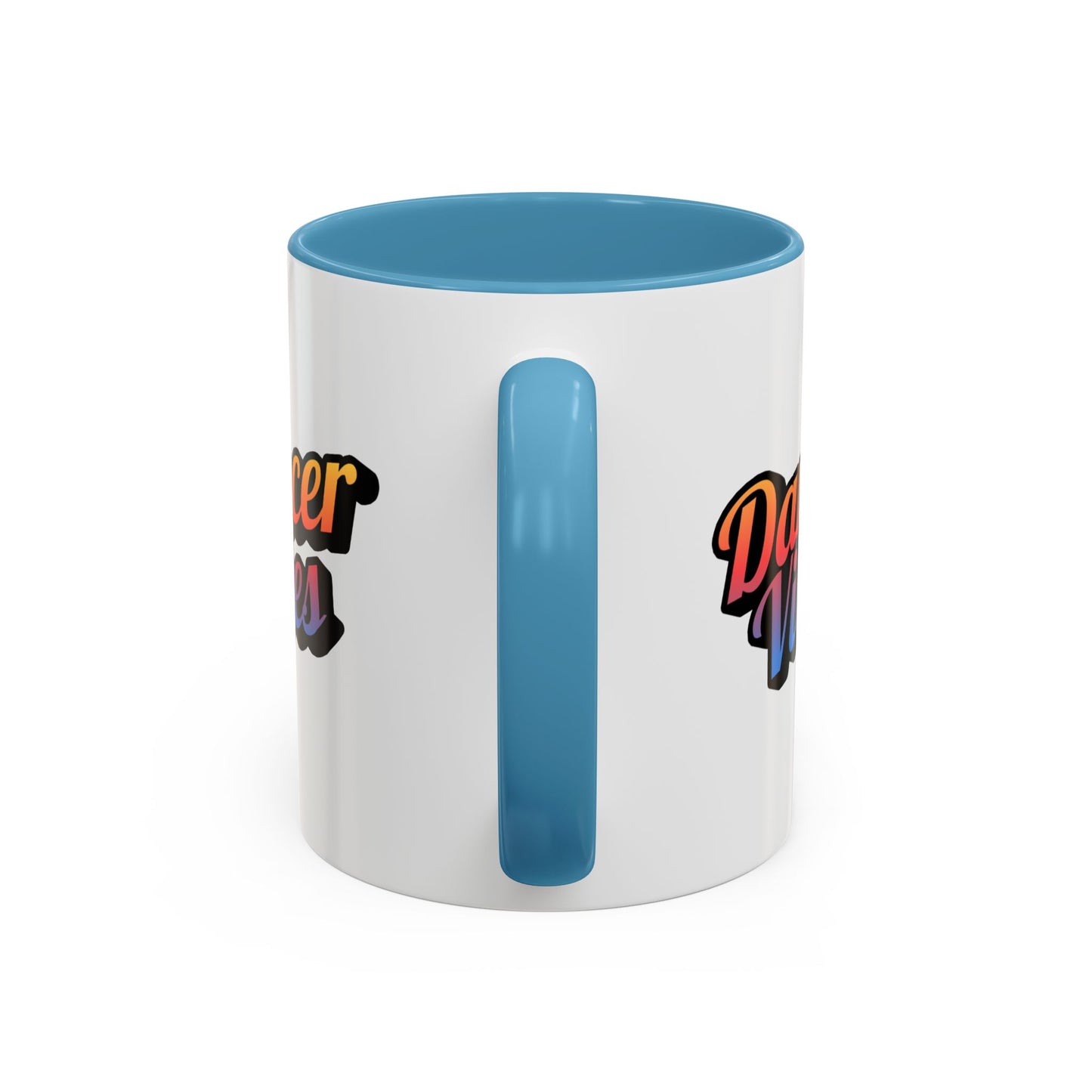 "Dancer Vibes" Accent Coffee Mug – Stylish Ceramic Mug for Dance Lovers and Performers