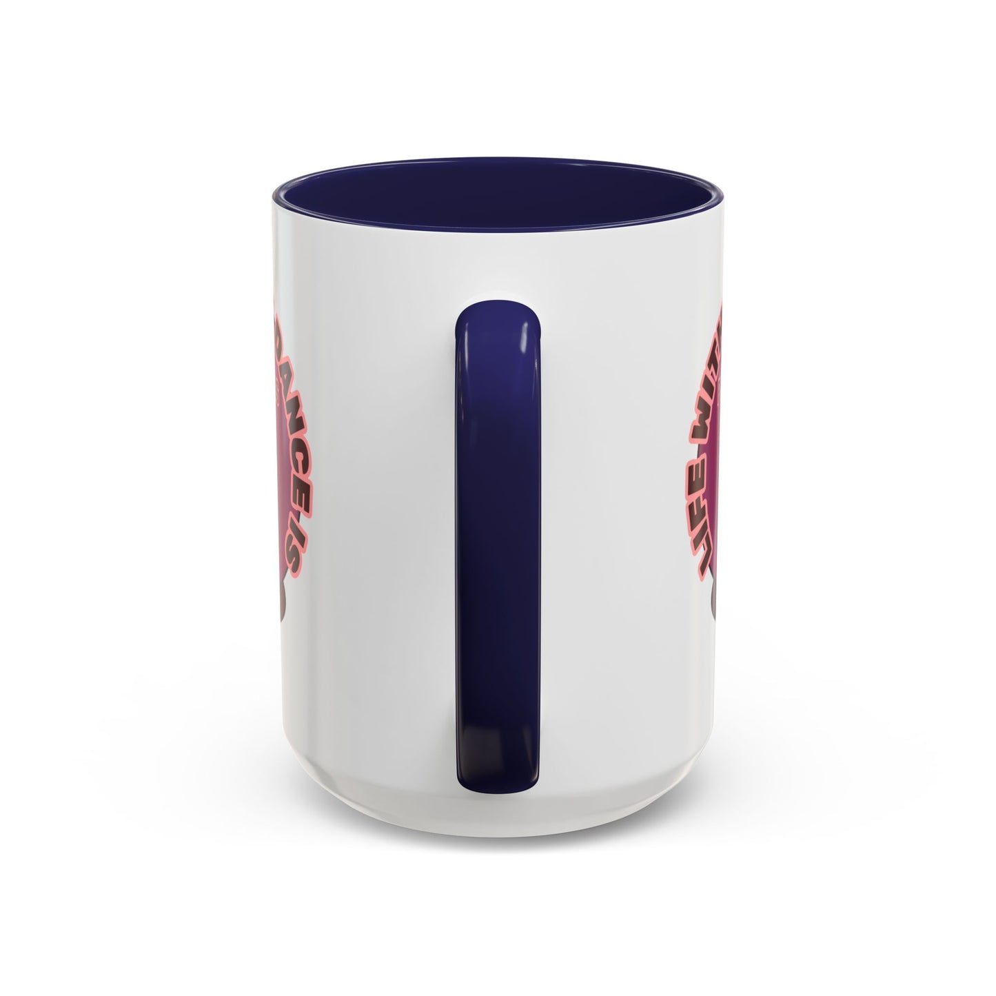 "Life Without Dance Is Pointeless" – Cute Capybara Accent Coffee Mug | Dance-Themed Ceramic Mug for Dancers