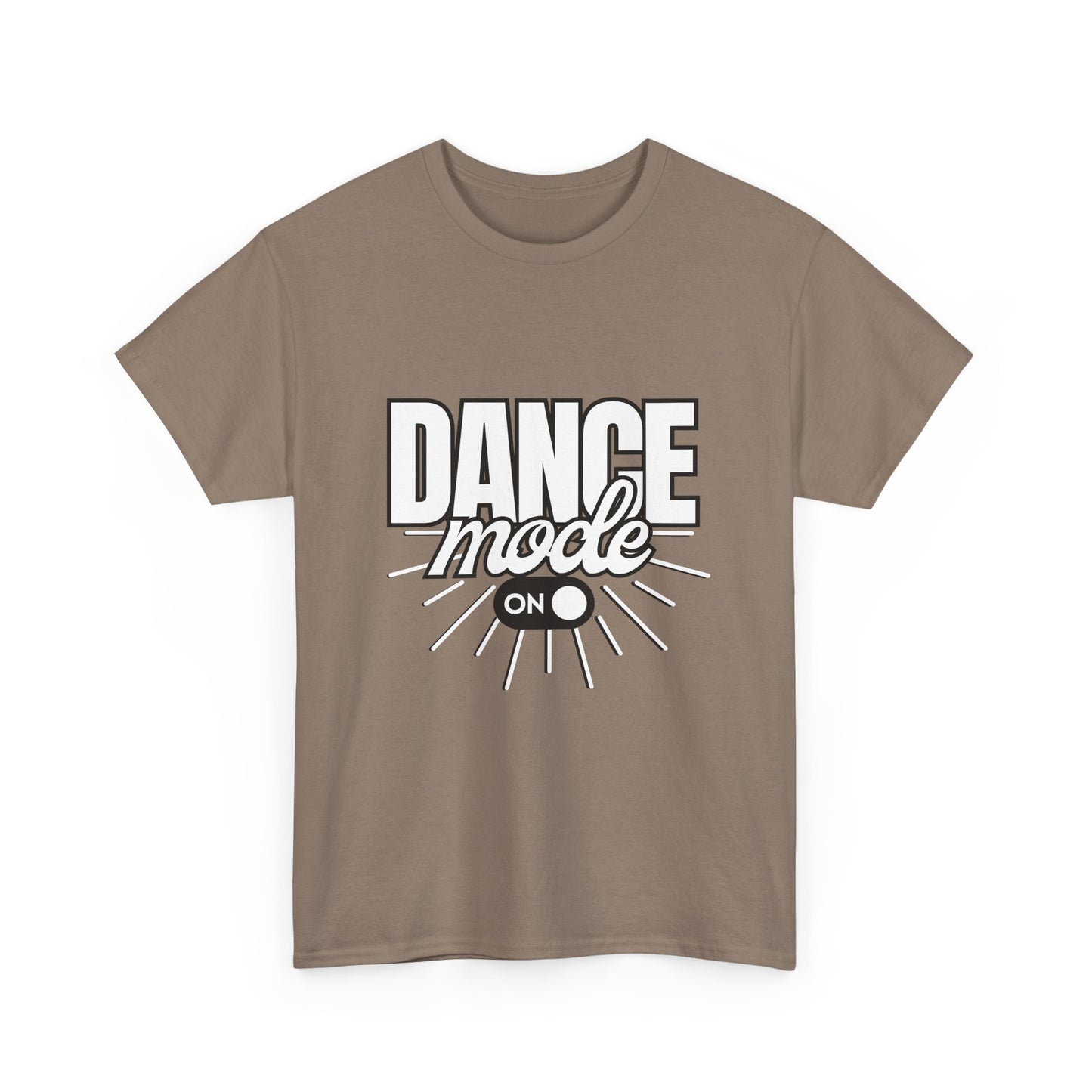 Dance Mode: On Unisex Heavy Cotton T-Shirt – Dance-Inspired Graphic Tee for Adults & Kids