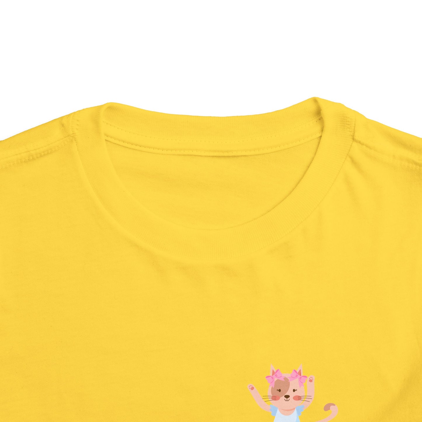 “Every Meow & Then I Dance” Adorable Dancing Cat Graphic | Cute Cat Dance T-Shirt for Toddlers & Little Ballet Lovers - Toddler Short Sleeve Tee