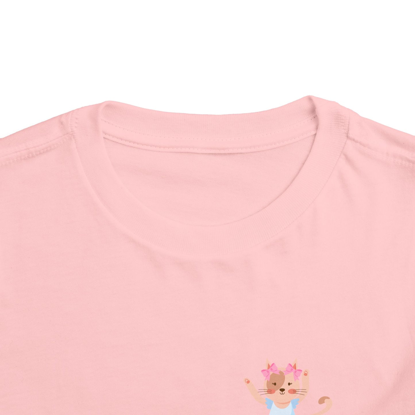 “Every Meow & Then I Dance” Adorable Dancing Cat Graphic | Cute Cat Dance T-Shirt for Toddlers & Little Ballet Lovers - Toddler Short Sleeve Tee