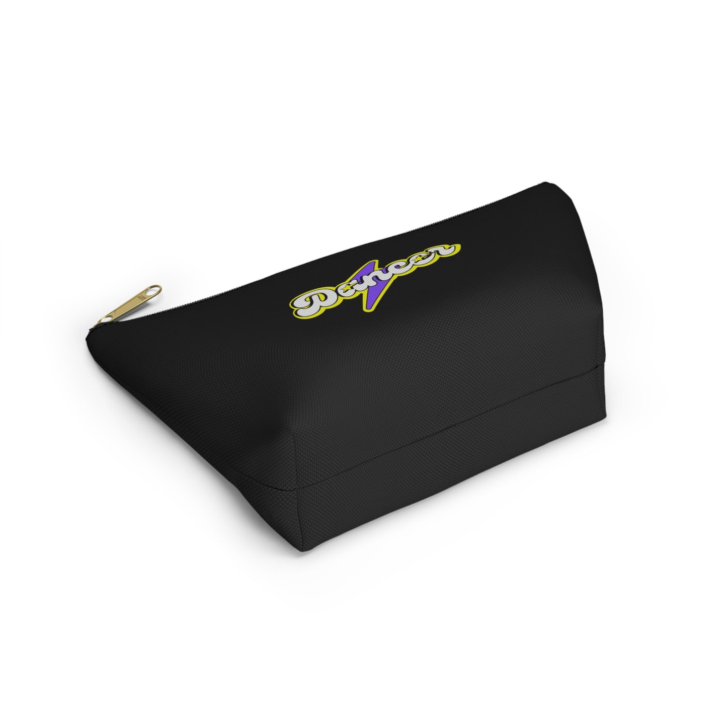 "Dancer" Makeup Bag – Superhero-Inspired Dance Graphic – Bold Dance-Themed Zipper Pouch for Cosmetics, Accessories & Everyday Essentials