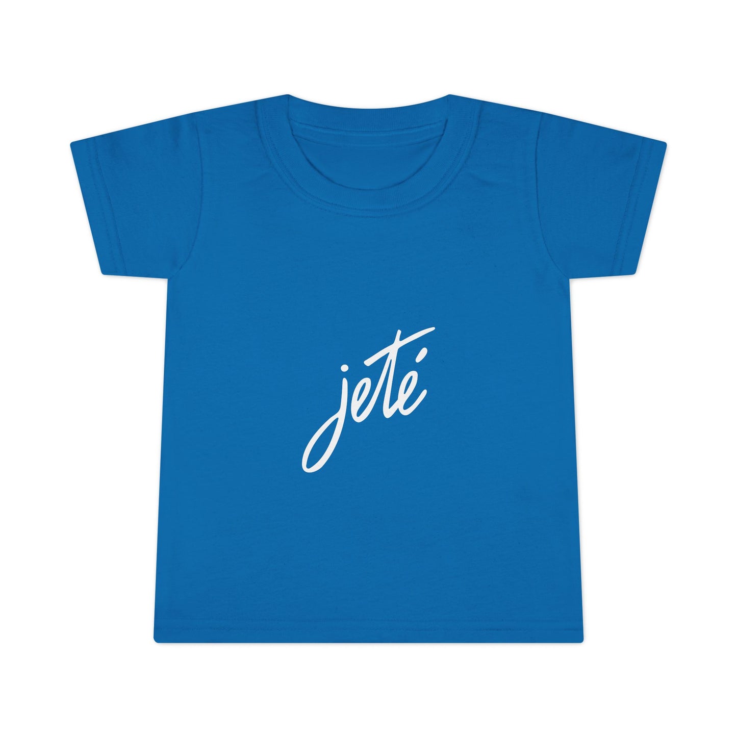 “Jeté” Official Logo | Ballet & Dance T-Shirt for Toddlers & Young Dance Enthusiasts - Toddler Short Sleeve Tee
