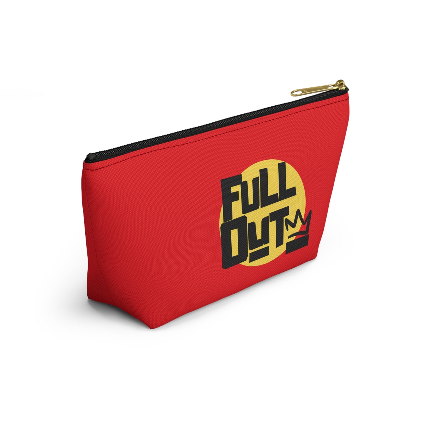 "Full Out" Makeup Bag – Streetwear-Inspired Dance Graphic – Bold Dance-Themed Zipper Pouch for Cosmetics, Accessories & Travel Essentials