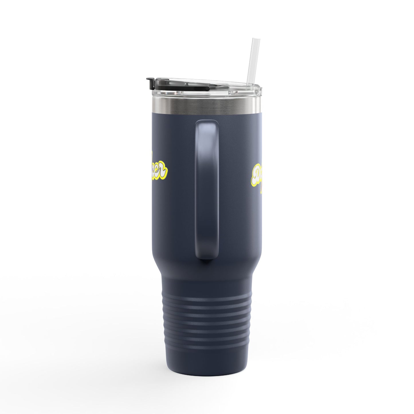 "Dancer" Superhero 40oz Insulated Travel Mug – Bold Stainless Steel Tumbler for Dance Lovers