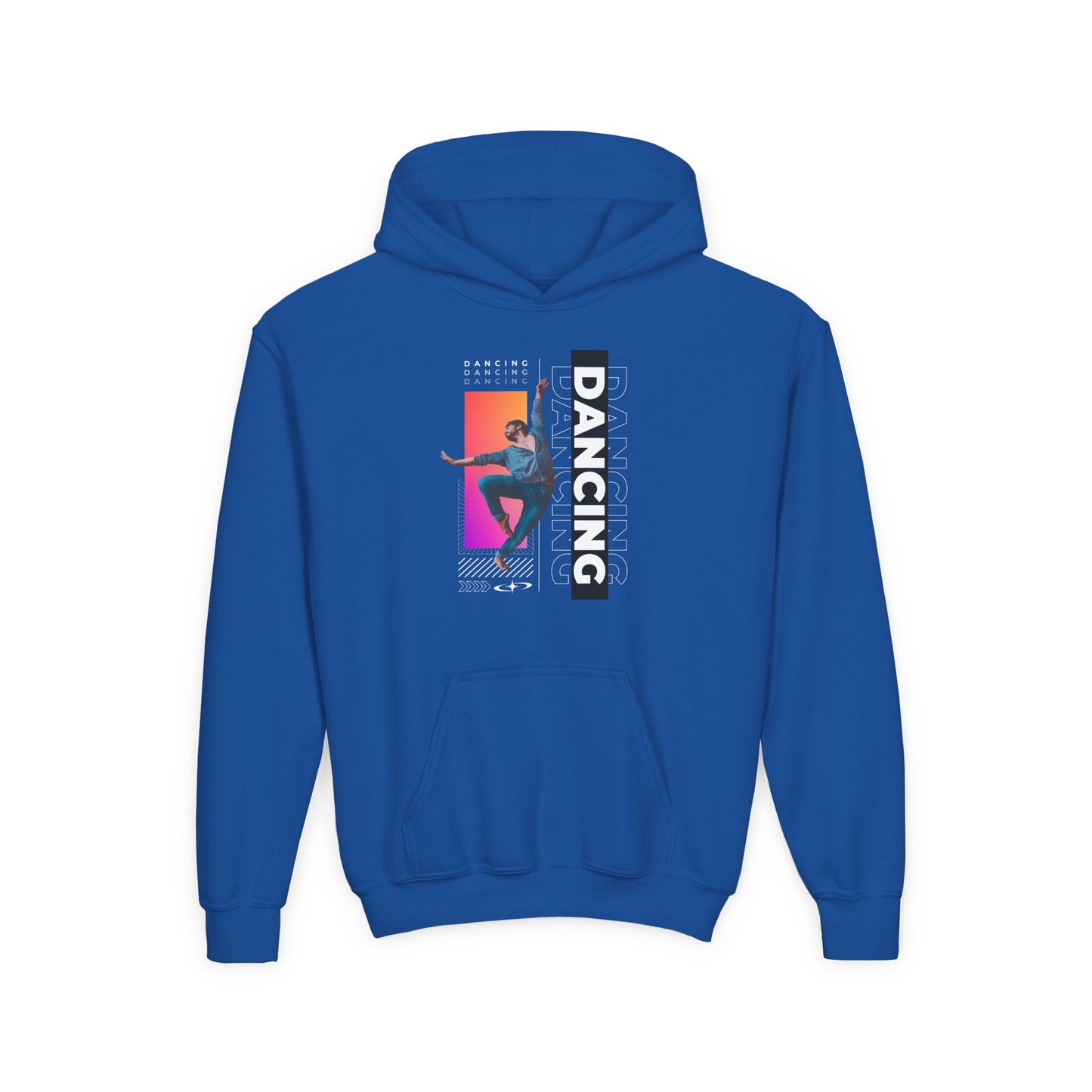 “Dancing” Male Dancer Streetwear Graphic | Unisex Youth Hoodie – Dance Hoodie for Kids & Young Performers