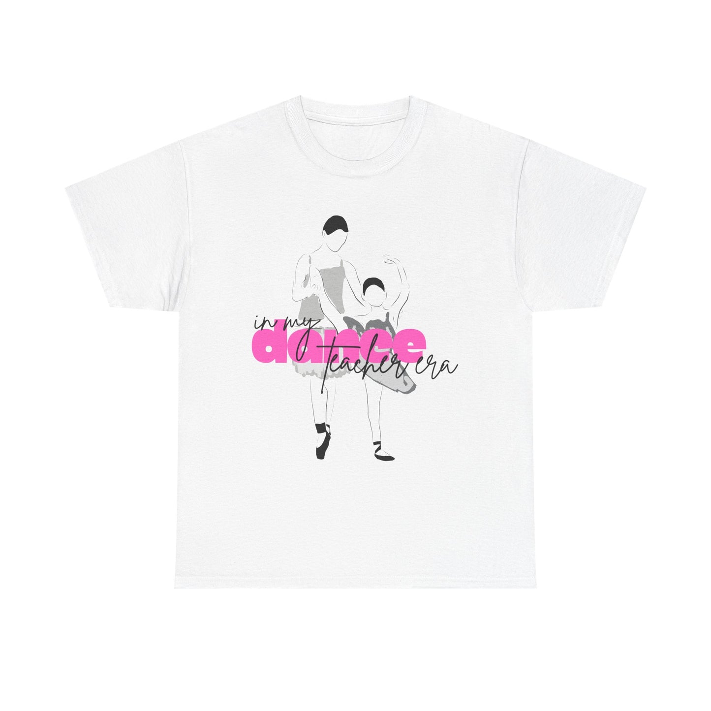 "In My Dance Teacher Era" Ballet Graphic Unisex Heavy Cotton Tee – Ballet Instructor Gift Shirt