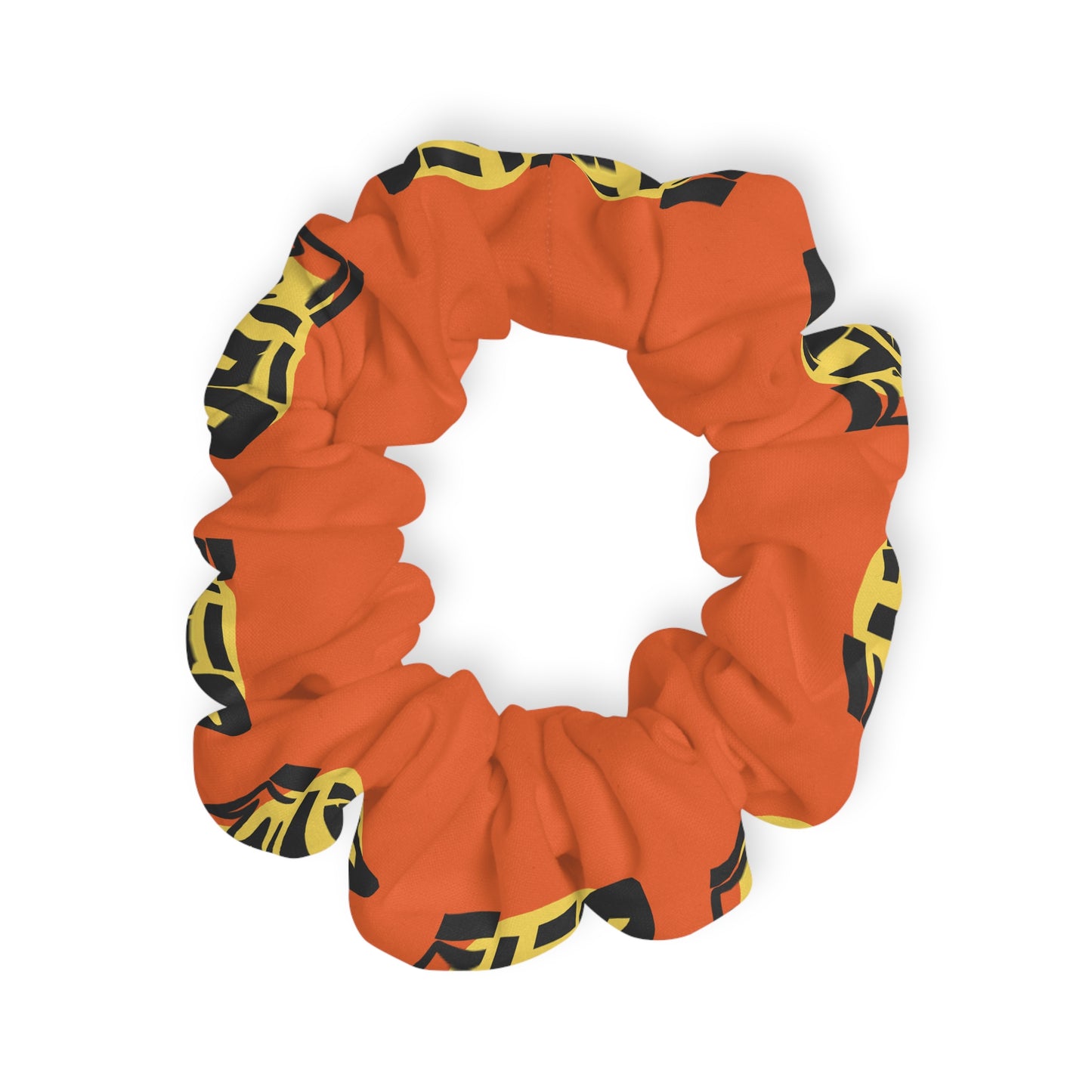 “Full Out” Scrunchie – Bold Streetwear-Inspired Dance Hair Accessory for Performers and Hip-Hop Dancers