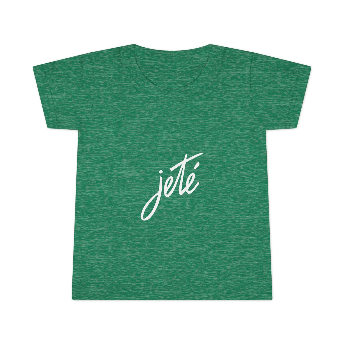 “Jeté” Official Logo | Ballet & Dance T-Shirt for Toddlers & Young Dance Enthusiasts - Toddler Short Sleeve Tee