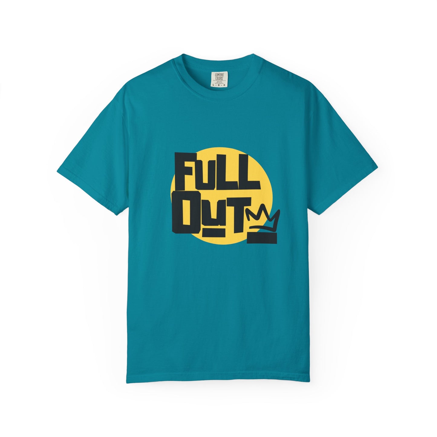 "Full Out" Unisex Garment-Dyed T-Shirt – Bold Streetwear-Inspired Dance Graphic Tee – Performance Shirt for Dancers & Hip Hop Enthusiasts