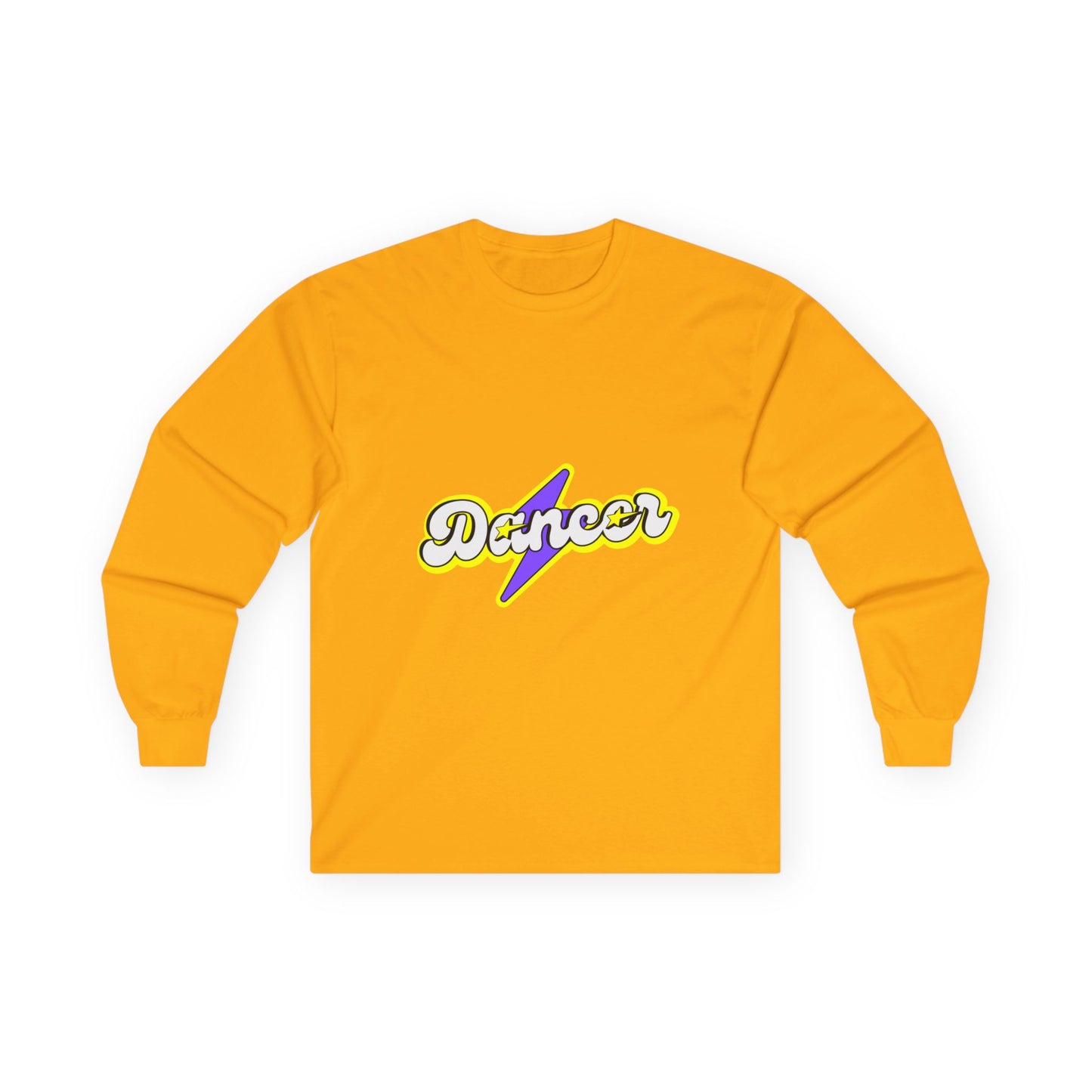 "Dancer" Unisex Long Sleeve Tee – Superhero-Inspired Graphic Dance Shirt for Performers, Instructors & Studio Heroes