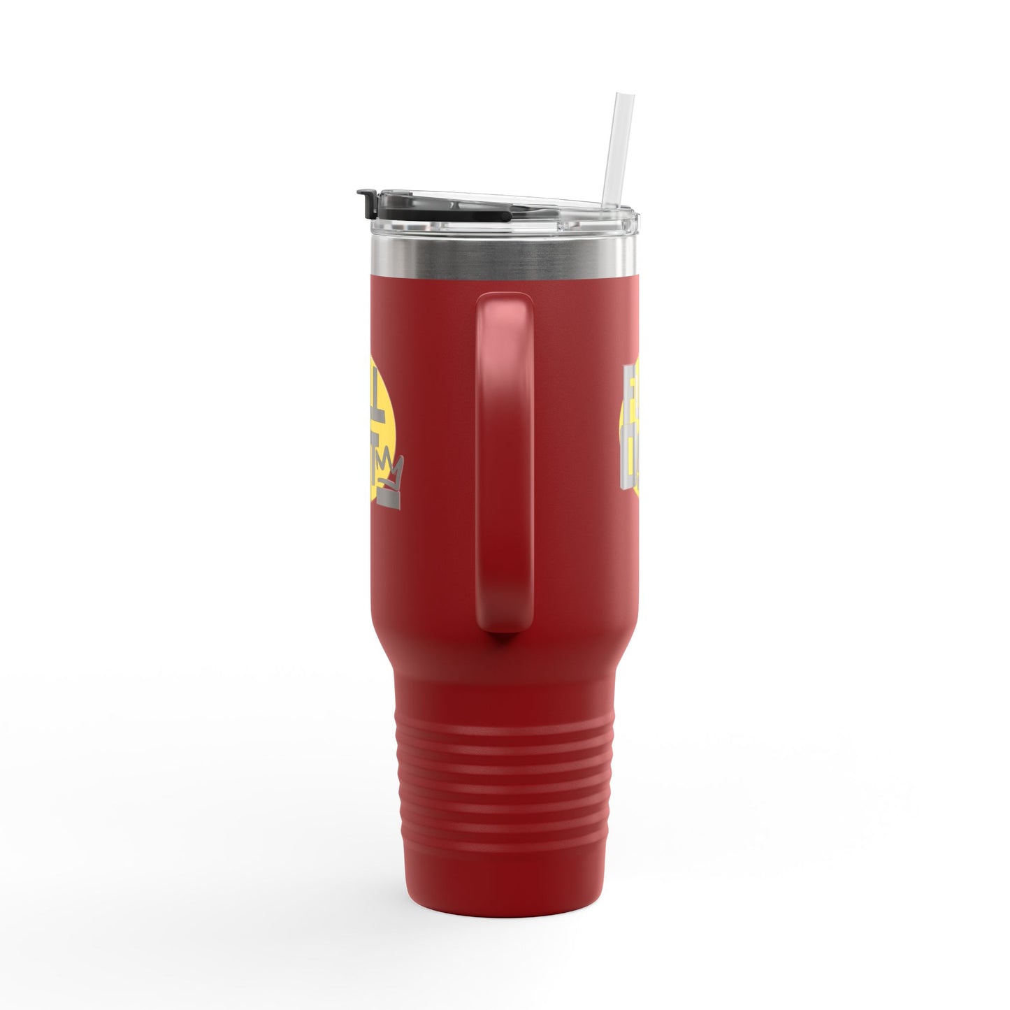 "Full Out" 40oz Insulated Travel Mug – Bold Streetwear Dance Tumbler for Dancers on the Go