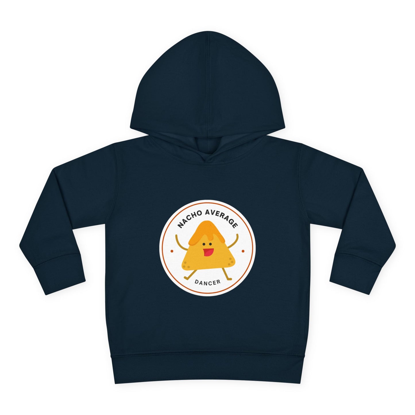 "Nacho Average Dancer" Pullover Fleece Sweatshirt with Cute Nacho Graphic | Funny Dance Gift for Kids - Toddler Dance Hoodie