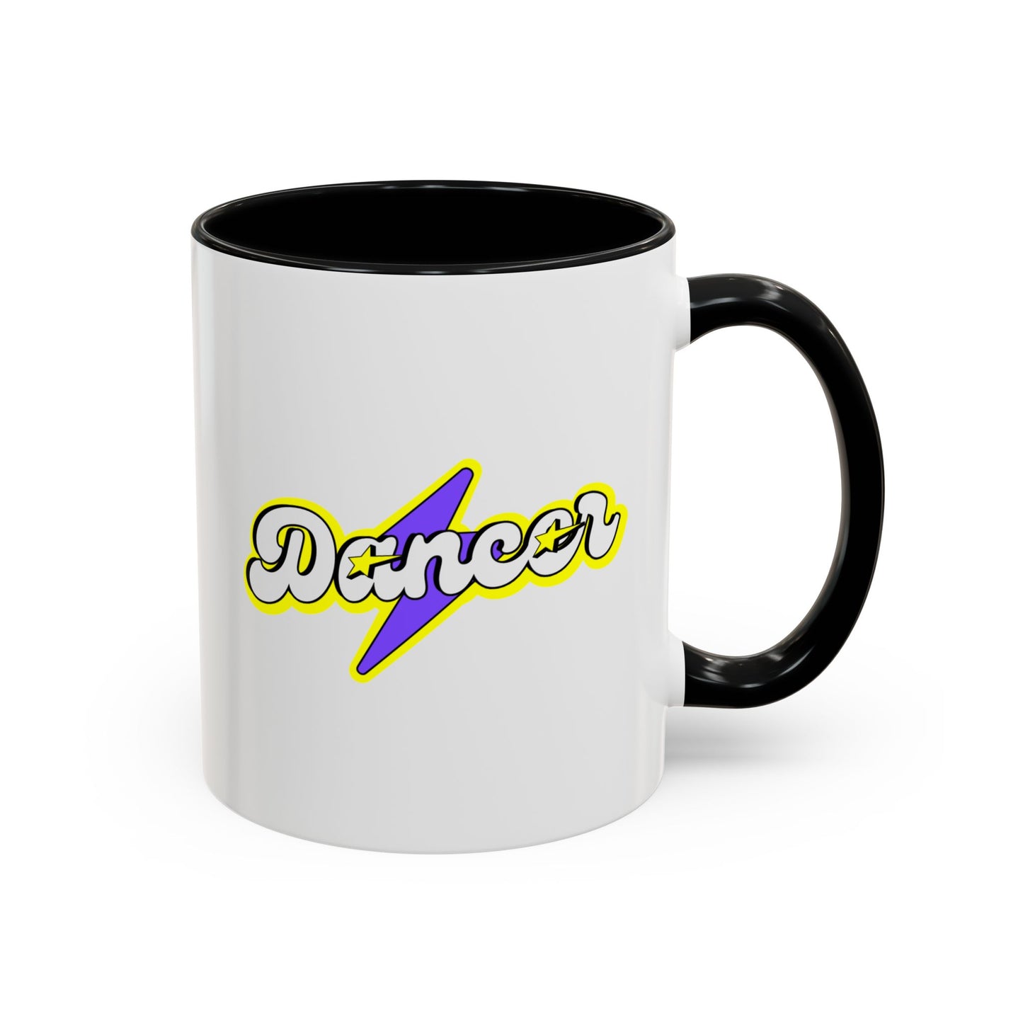 "Dancer" Accent Coffee Mug – Superhero Theme Ceramic Mug for Dancers and Dance Lovers