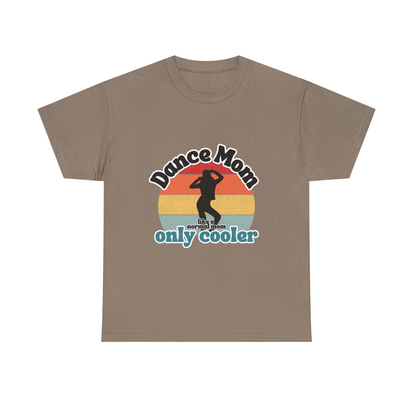 "Dance Mom" T-Shirt – Funny Retro Graphic Tee for Cool Moms | Unisex Heavy Cotton Tee