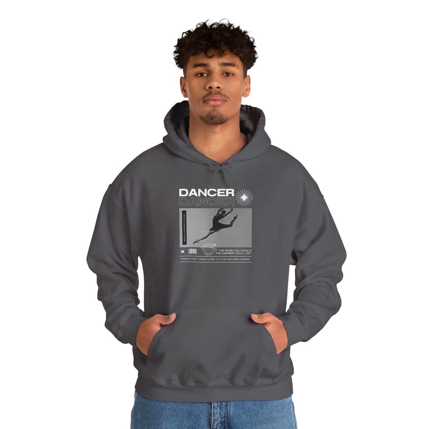 Dancer Streetwear Hoodie – Unisex Heavy Blend™ Hooded Sweatshirt with Inspiring Dance Mottos