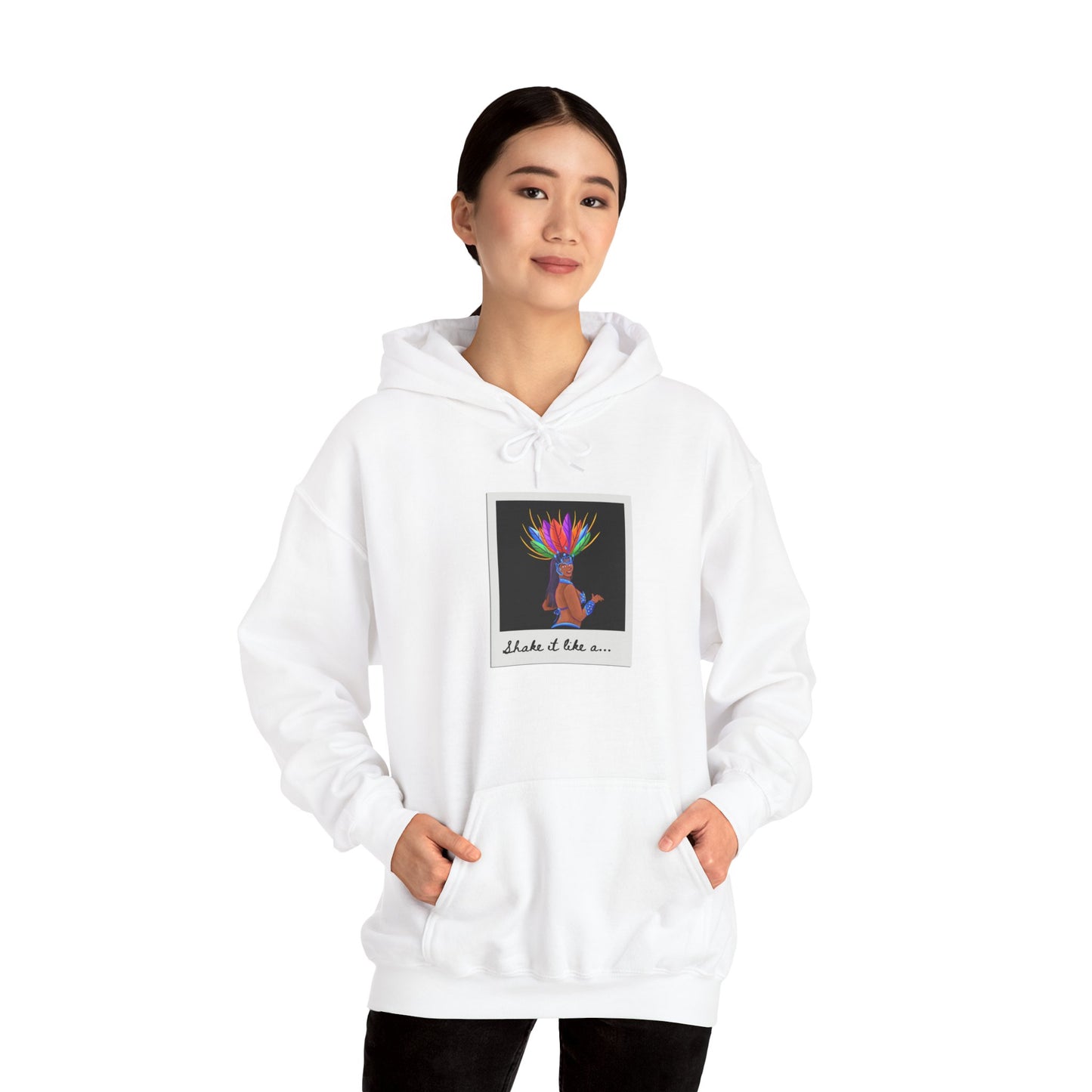 "Shake It Like a... Samba Dancer" Unisex Dance Hoodie – Carnival-Inspired Graphic Sweatshirt