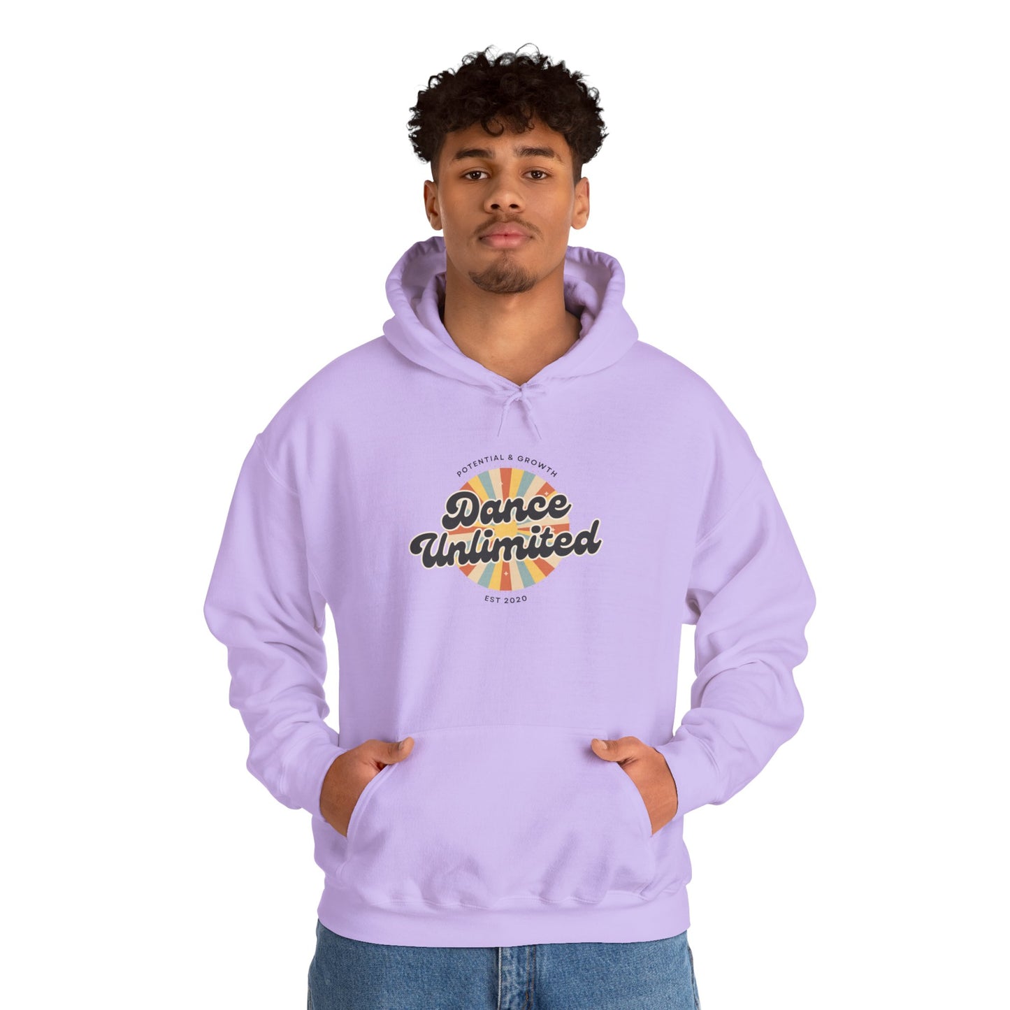 "Dance Unlimited – Potential & Growth" Retro Unisex Hoodie Dance-Inspired Sweatshirt