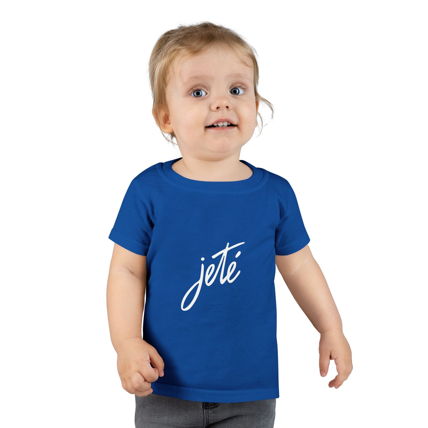 “Jeté” Official Logo | Ballet & Dance T-Shirt for Toddlers & Young Dance Enthusiasts - Toddler Short Sleeve Tee