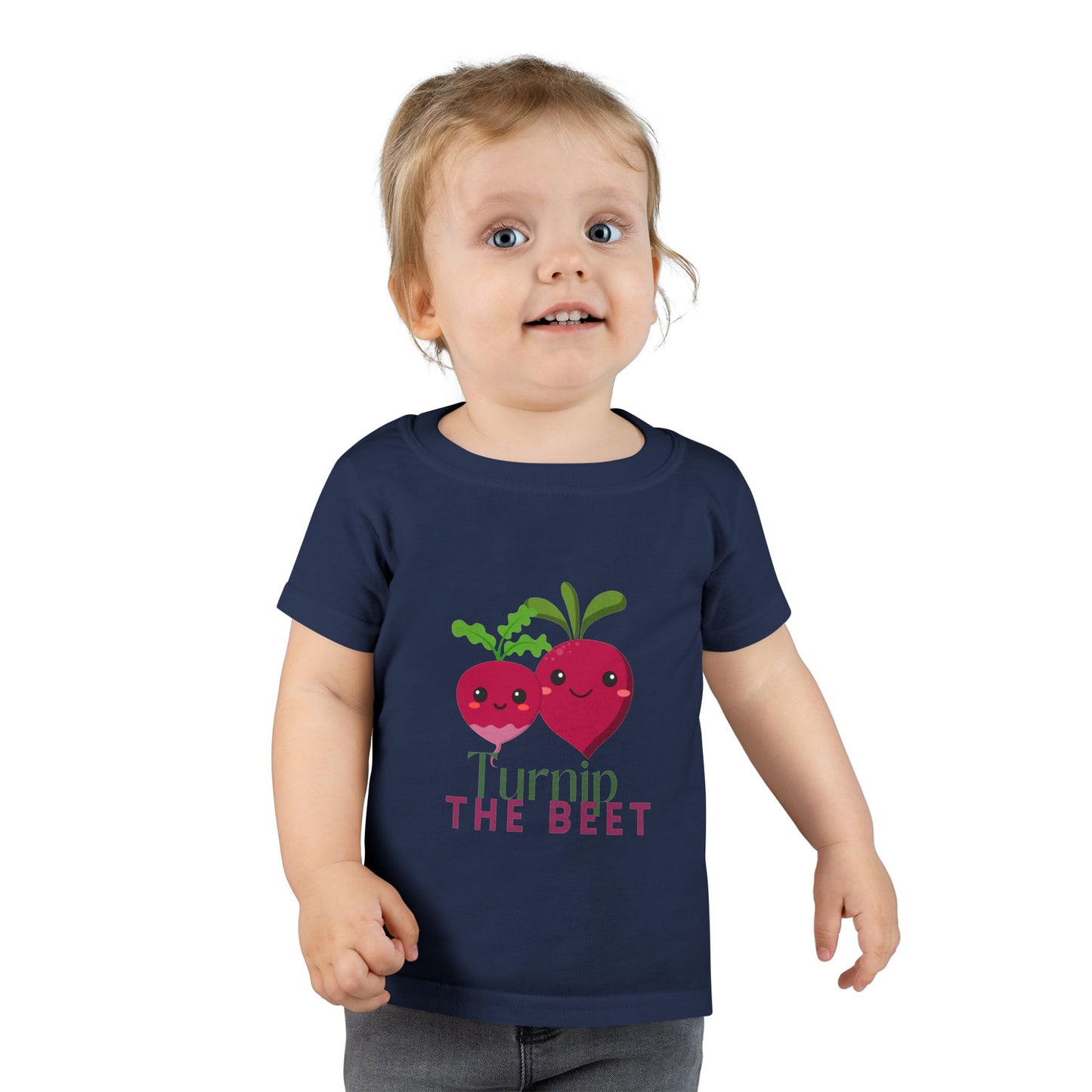 "Turnip the Beet" Toddler Dance T-Shirt – Cute Veggie Graphic Short Sleeve Tee for Kids
