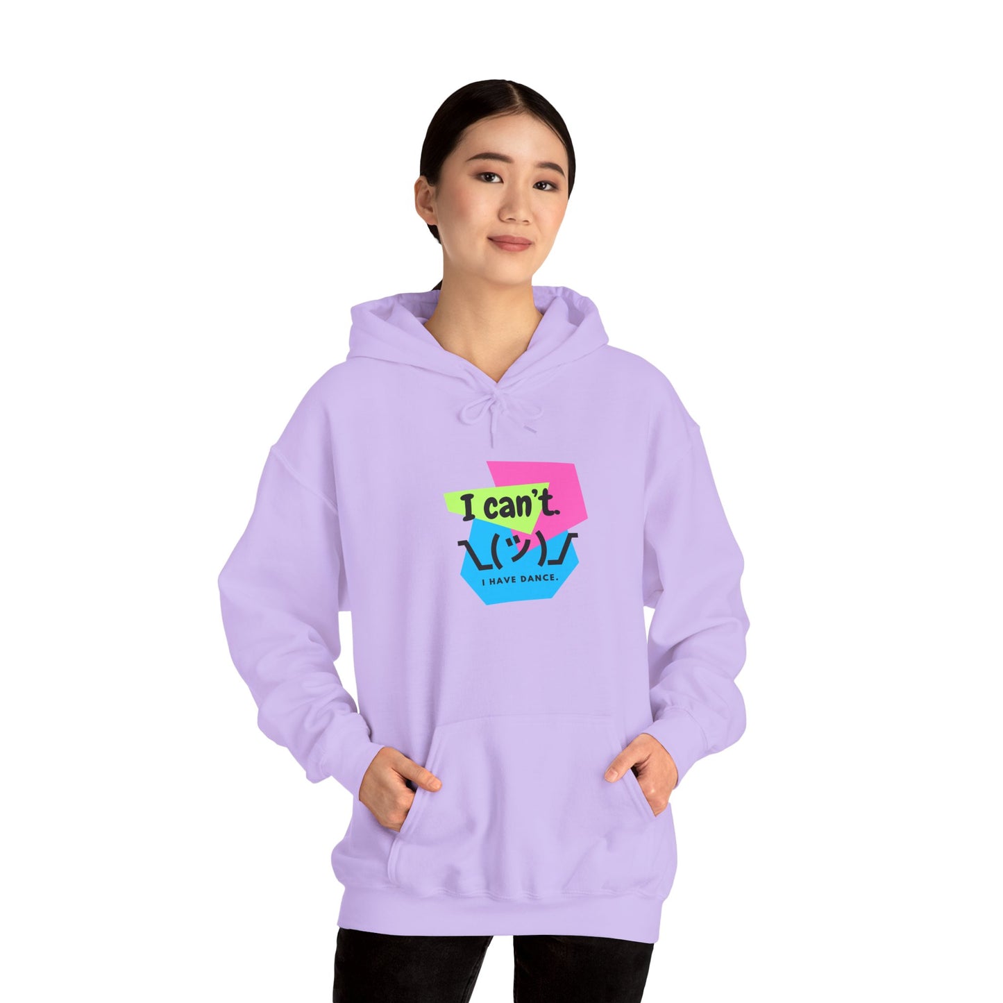 "I Can’t. I Have Dance." Unisex Hooded Sweatshirt – Retro 80s Emoji Graphic Hoodie for Dancers | Jeté Dance-Inspired Loungewear