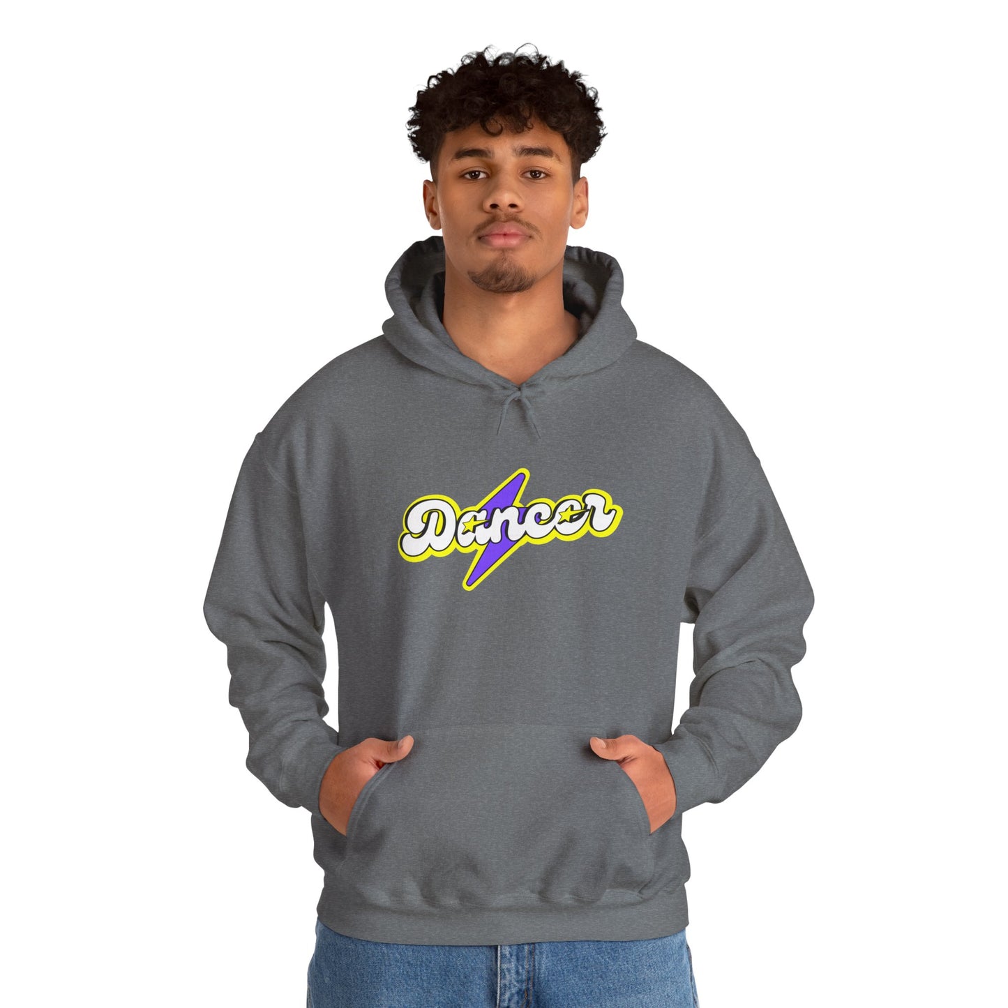 "Dancer" Superpower Unisex Hoodie – Superhero-Inspired Dance Graphic Sweatshirt