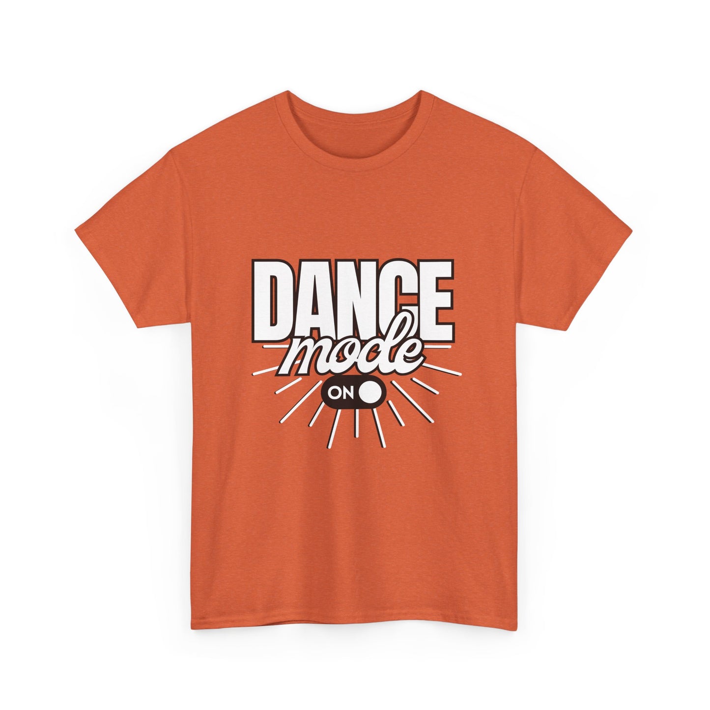 Dance Mode: On Unisex Heavy Cotton T-Shirt – Dance-Inspired Graphic Tee for Adults & Kids