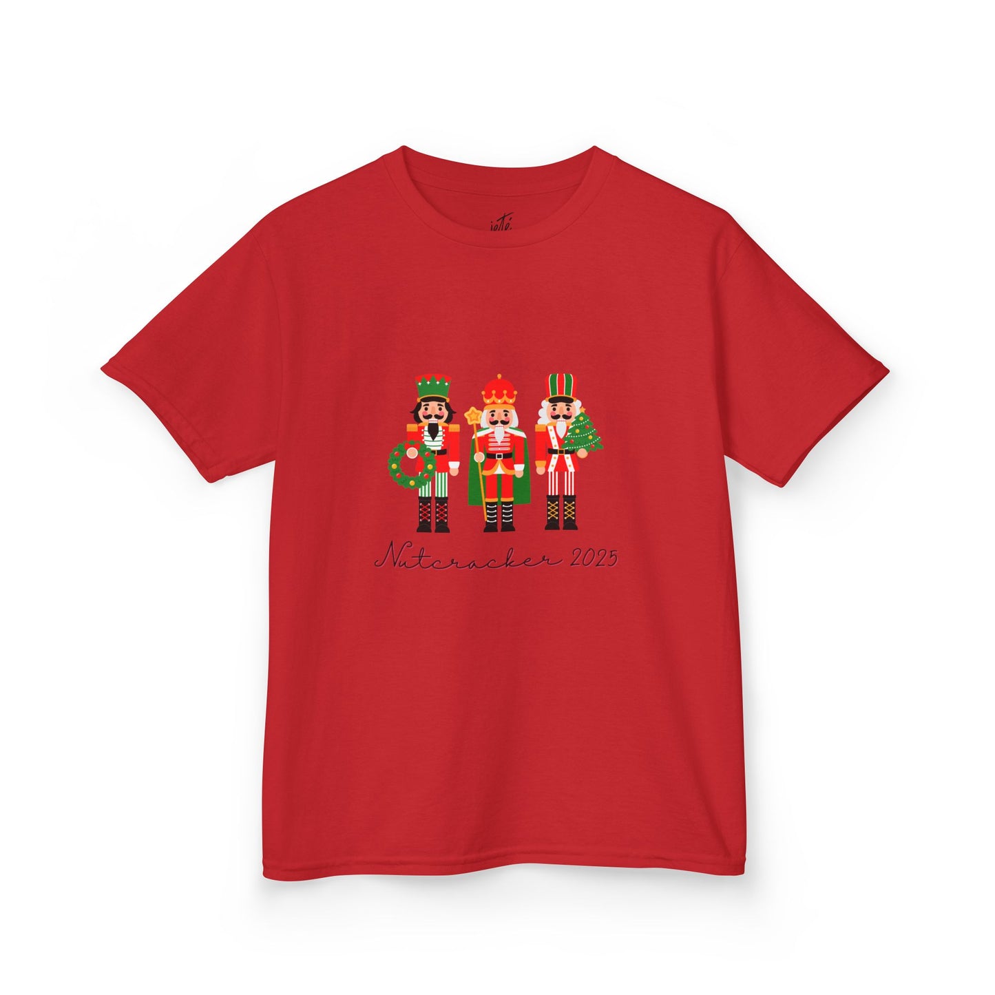 “Nutcracker 2025” T-shirt – YOUTH Crewneck | Ballet Holiday Dance T-shirt for Dancers