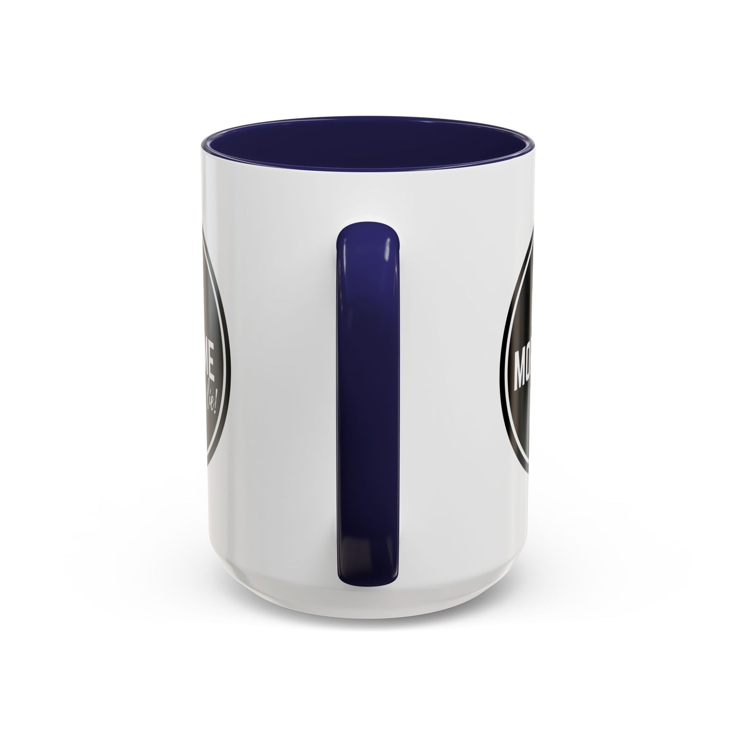 "One More Time is a Lie" Dance Quote Accent Coffee Mug – Bold Emblem Graphic Ceramic Cup