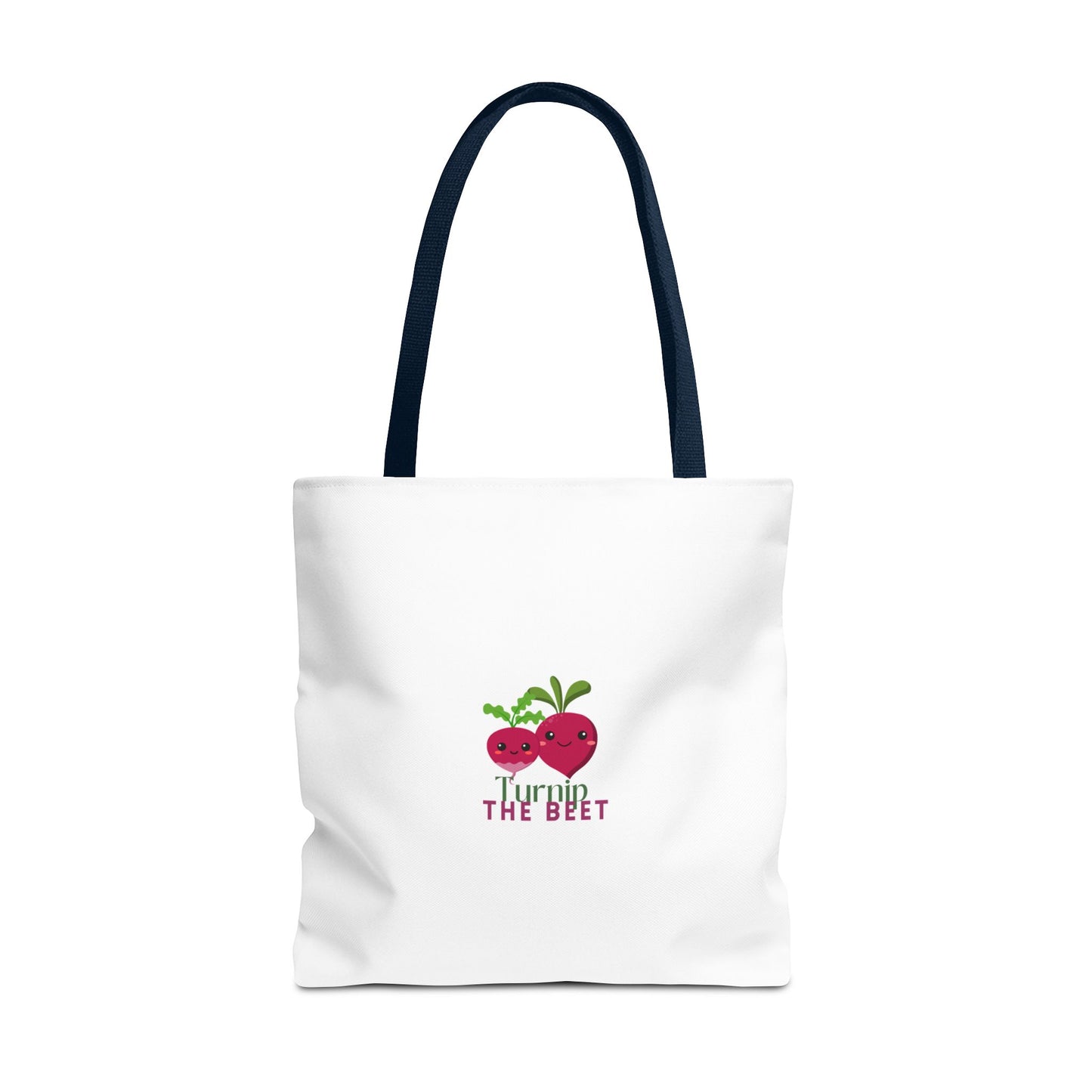 "Turnip the Beet" Canvas Tote Bag – Cute Veggie Graphic Dance-Themed Reusable Bag for Grocery Runs, Dance Class & Everyday Use