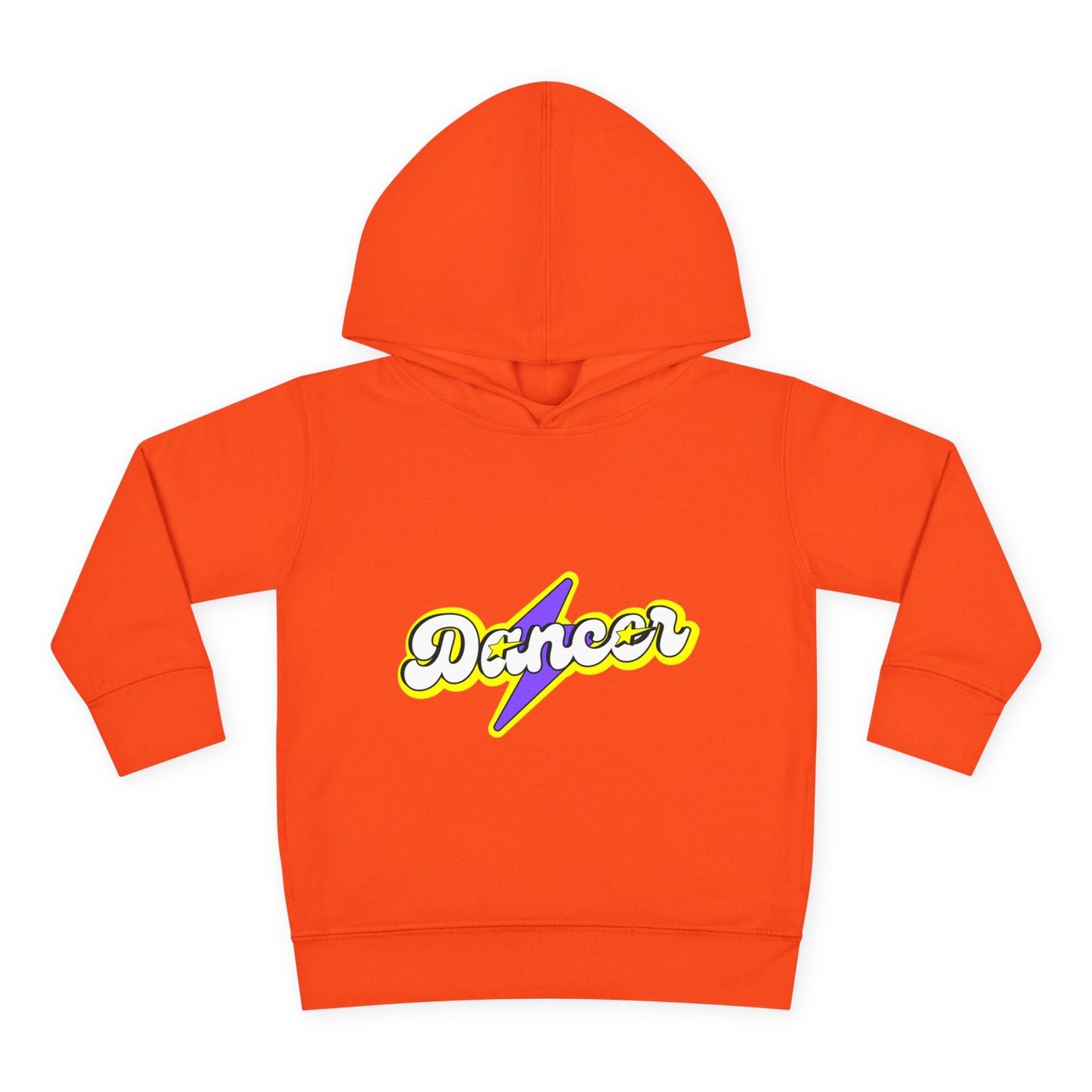 "Dancer" Superhero Toddler Pullover Fleece Hoodie – Cozy Dance-Themed Sweatshirt for Kids