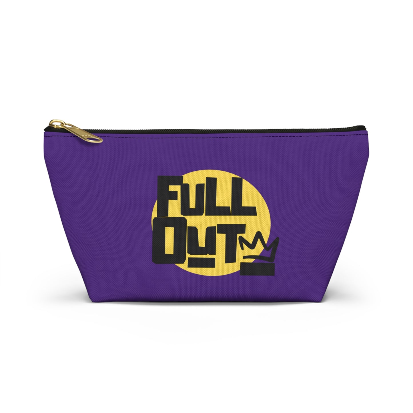 "Full Out" Makeup Bag – Streetwear-Inspired Dance Graphic – Bold Dance-Themed Zipper Pouch for Cosmetics, Accessories & Travel Essentials