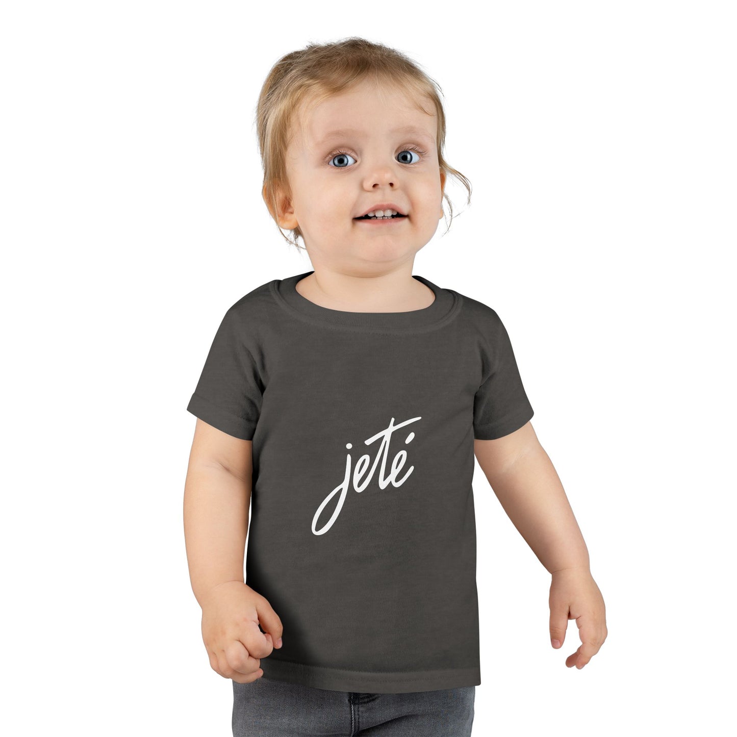 “Jeté” Official Logo | Ballet & Dance T-Shirt for Toddlers & Young Dance Enthusiasts - Toddler Short Sleeve Tee