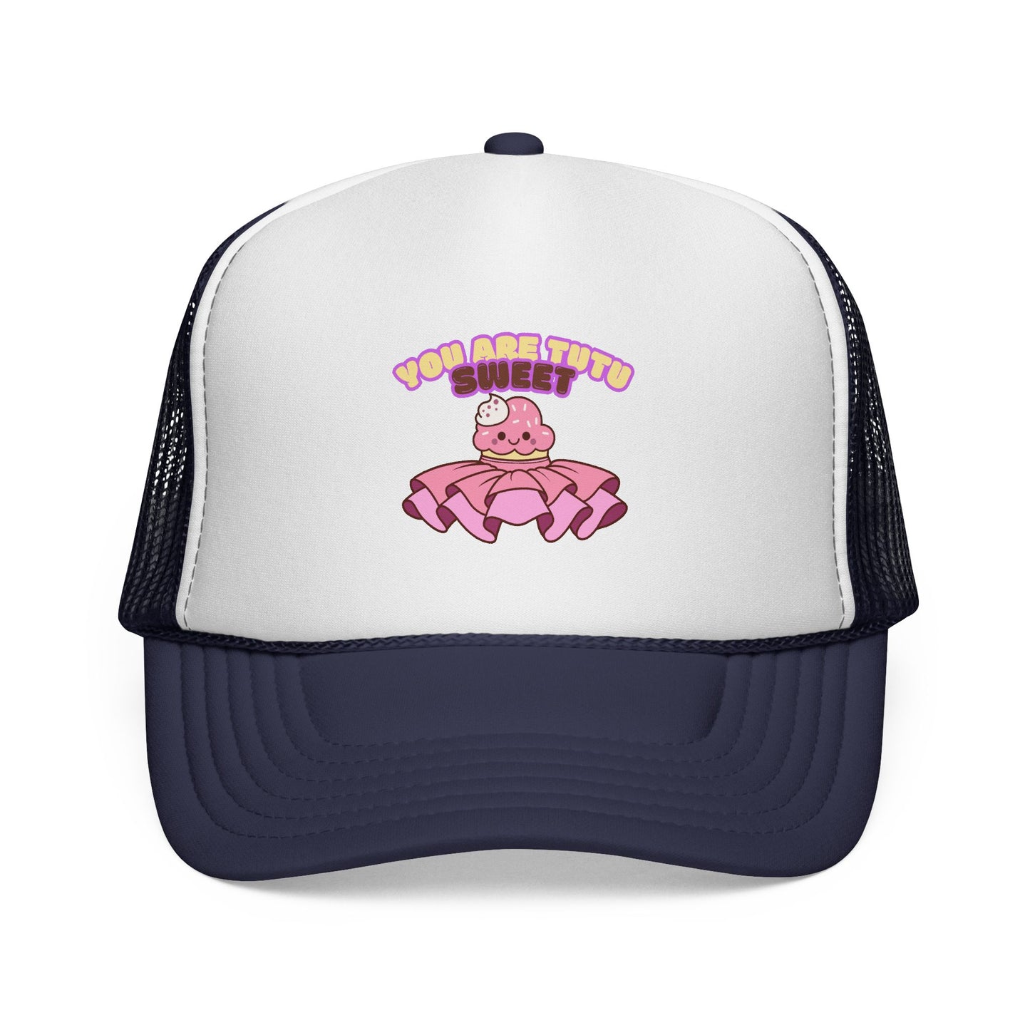 "You Are Tutu Sweet" Capybara Dance Hat – Cute Kawaii Unisex Trucker Hat for Dancers & Ballet Fans