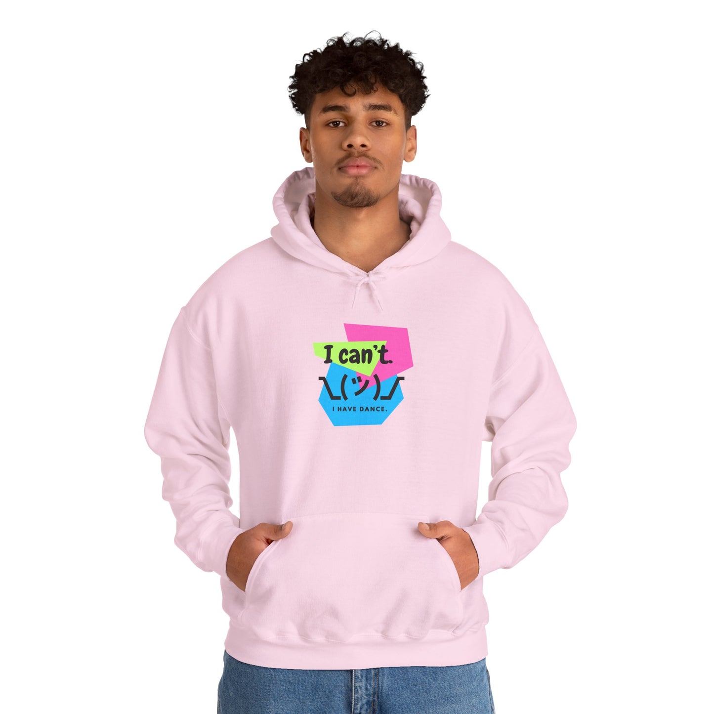 "I Can’t. I Have Dance." Unisex Hooded Sweatshirt – Retro 80s Emoji Graphic Hoodie for Dancers | Jeté Dance-Inspired Loungewear