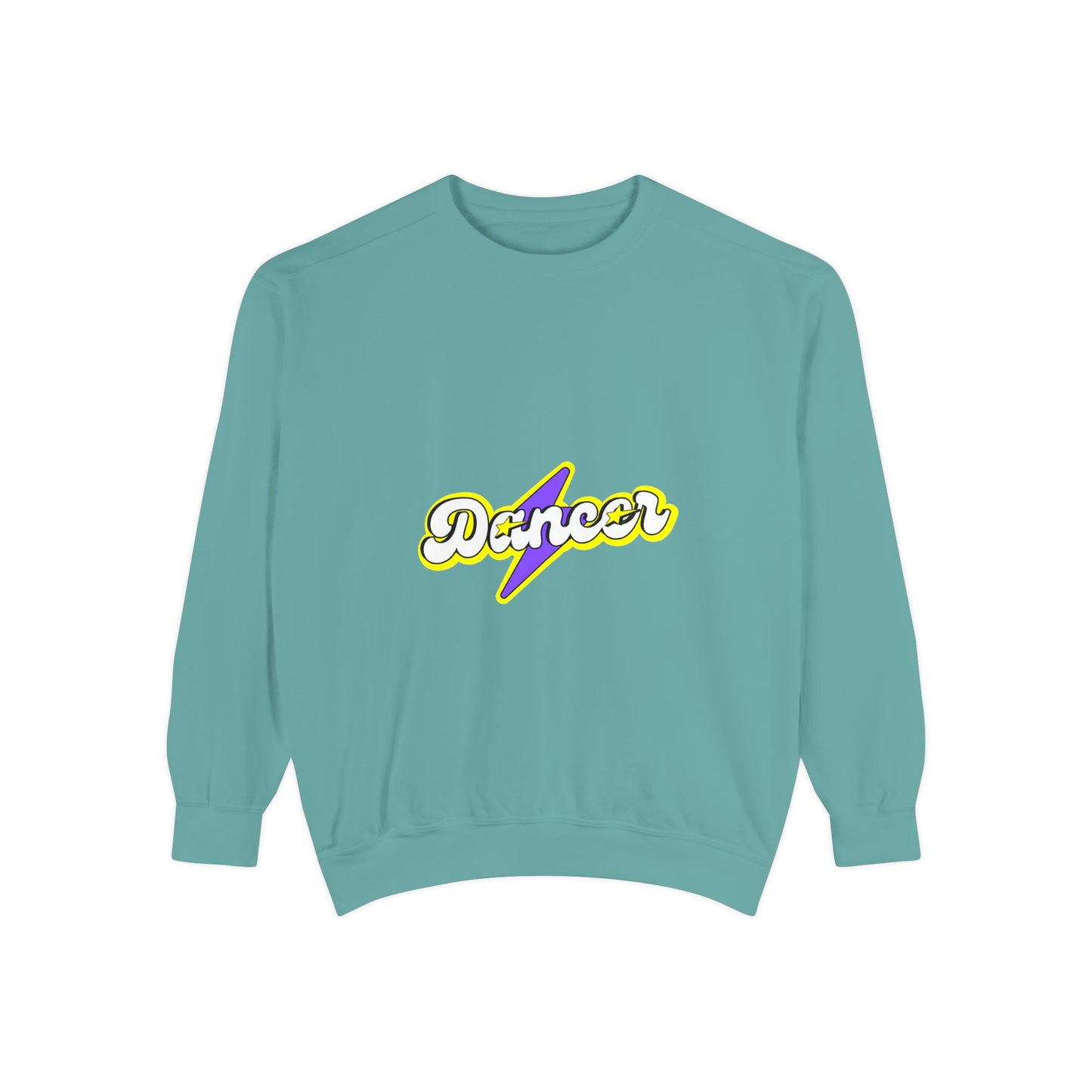 "Dancer" Unisex Lightweight Crewneck Sweatshirt – Superhero-Inspired Graphic Pullover for Dance Lovers & Performers