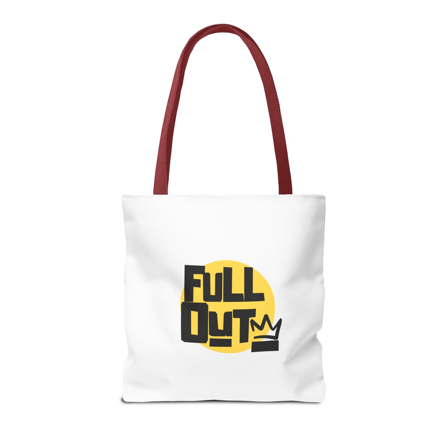 "Full Out" Dance Canvas Tote Bag – Streetwear-Inspired Graphic Dance Bag for Rehearsals, Classes & Everyday Use
