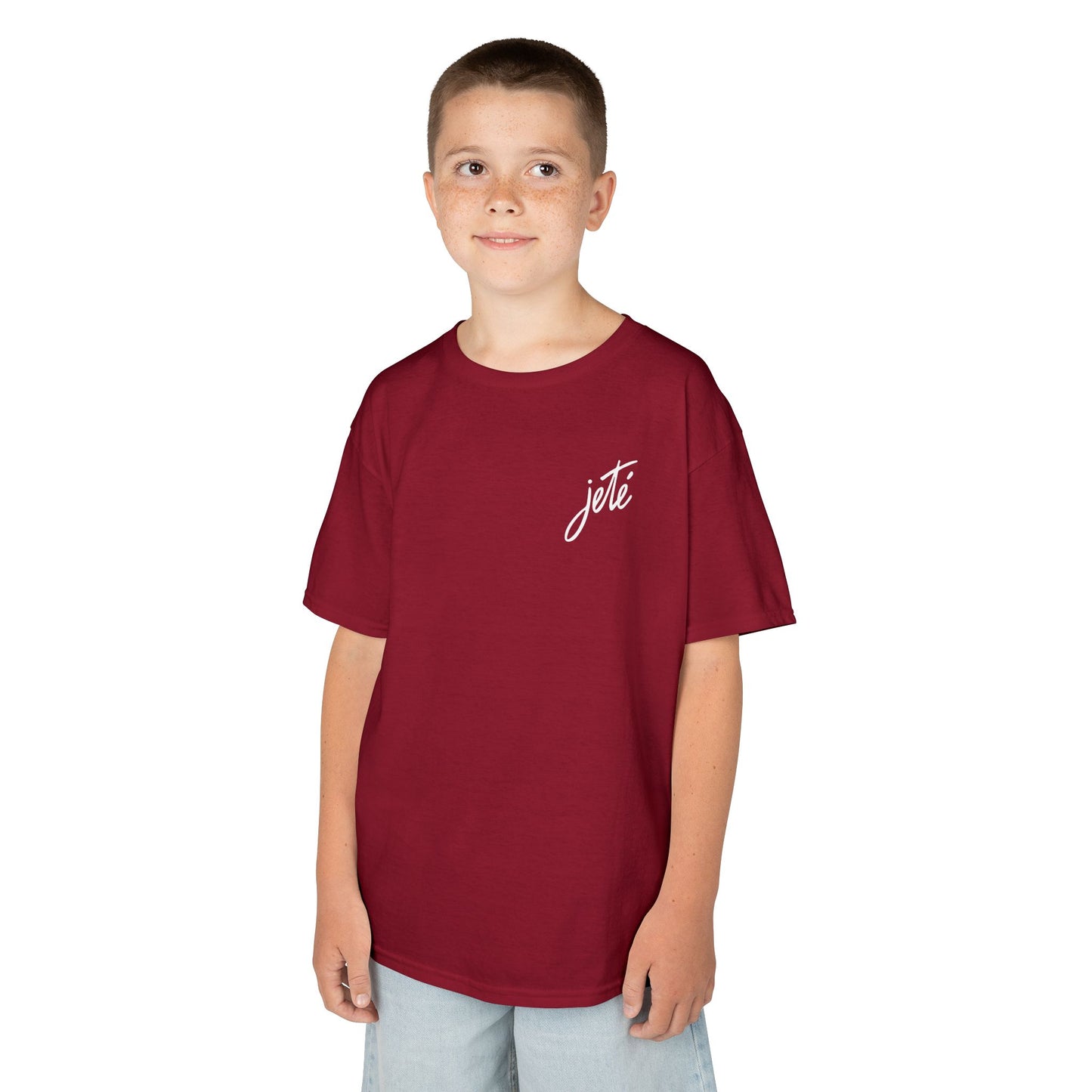 “Jeté” Official Logo | Ballet & Dance T-Shirt for Kids & Young Dance Enthusiasts - Youth Short Sleeve Tee