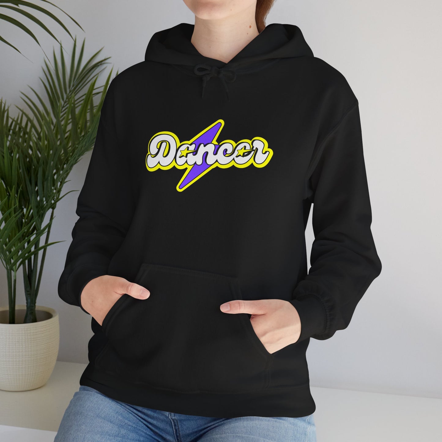 "Dancer" Superpower Unisex Hoodie – Superhero-Inspired Dance Graphic Sweatshirt