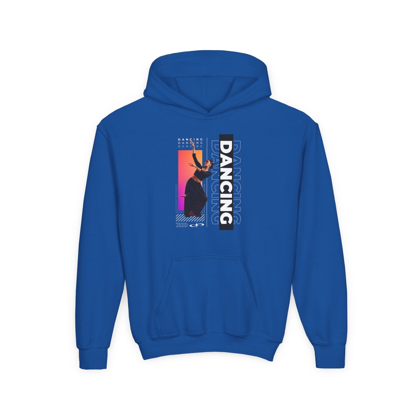 “Dancing” Female Dancer Streetwear Graphic | Unisex Youth Hoodie – Dance Hoodie for Kids & Young Performers