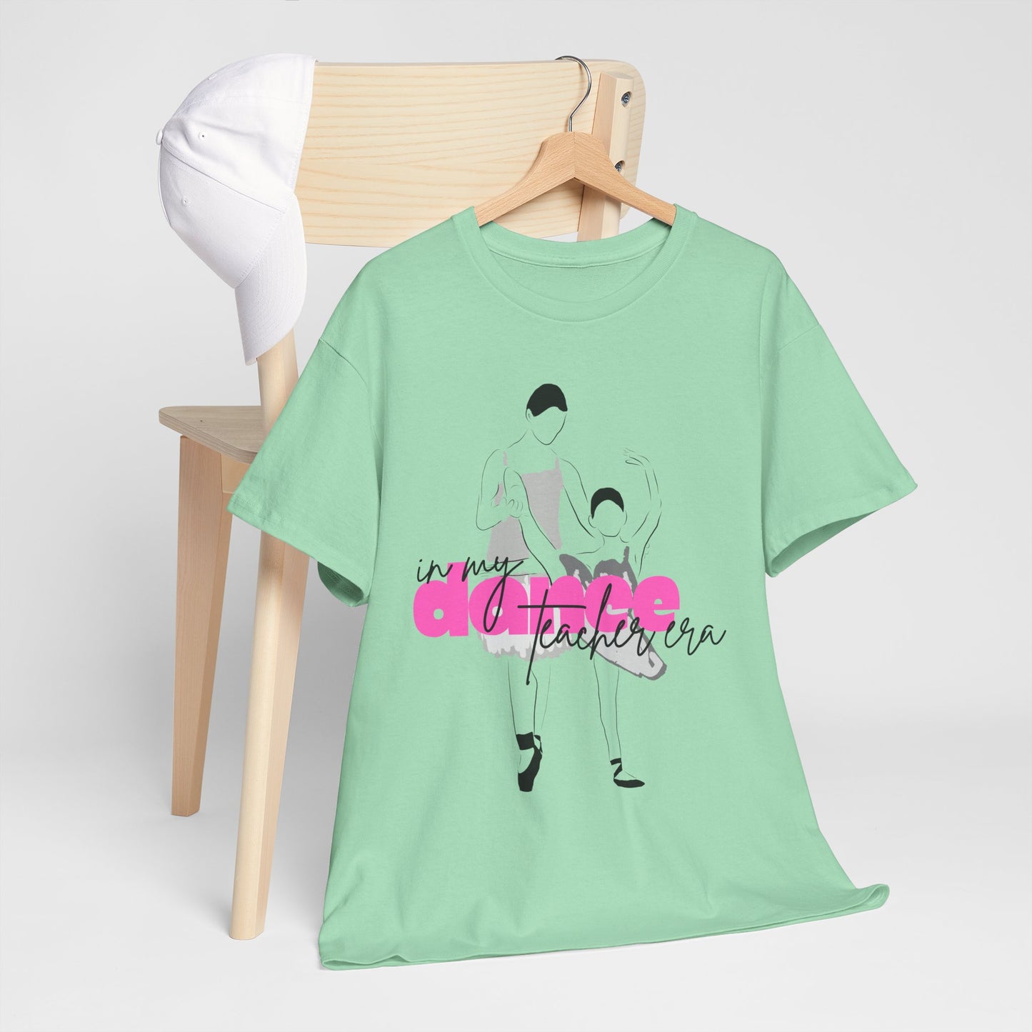 "In My Dance Teacher Era" Ballet Graphic Unisex Heavy Cotton Tee – Ballet Instructor Gift Shirt