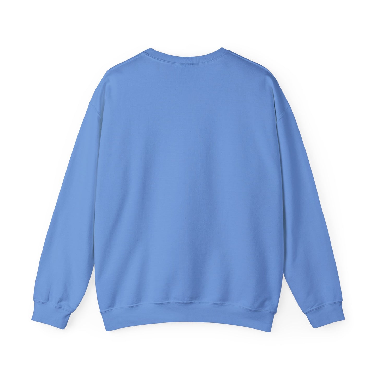 "One More Time Is a Lie." Unisex Heavy Blend Crewneck Sweatshirt – Bold Emblem Graphic Dance Teacher Quote Pullover for Dancers & Studio Life