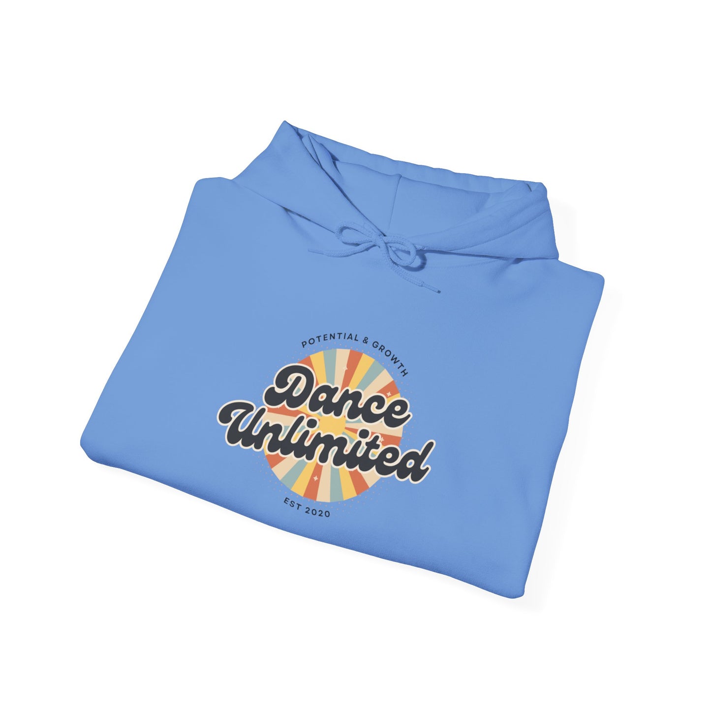 "Dance Unlimited – Potential & Growth" Retro Unisex Hoodie Dance-Inspired Sweatshirt