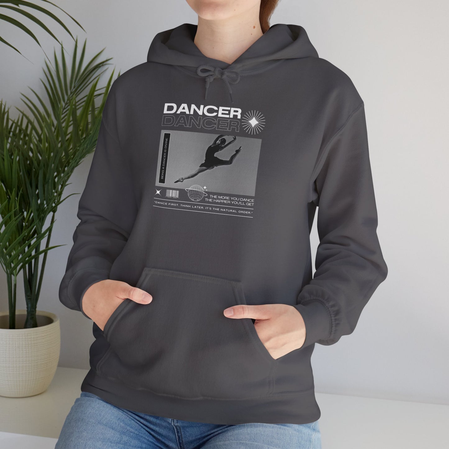 Dancer Streetwear Hoodie – Unisex Heavy Blend™ Hooded Sweatshirt with Inspiring Dance Mottos