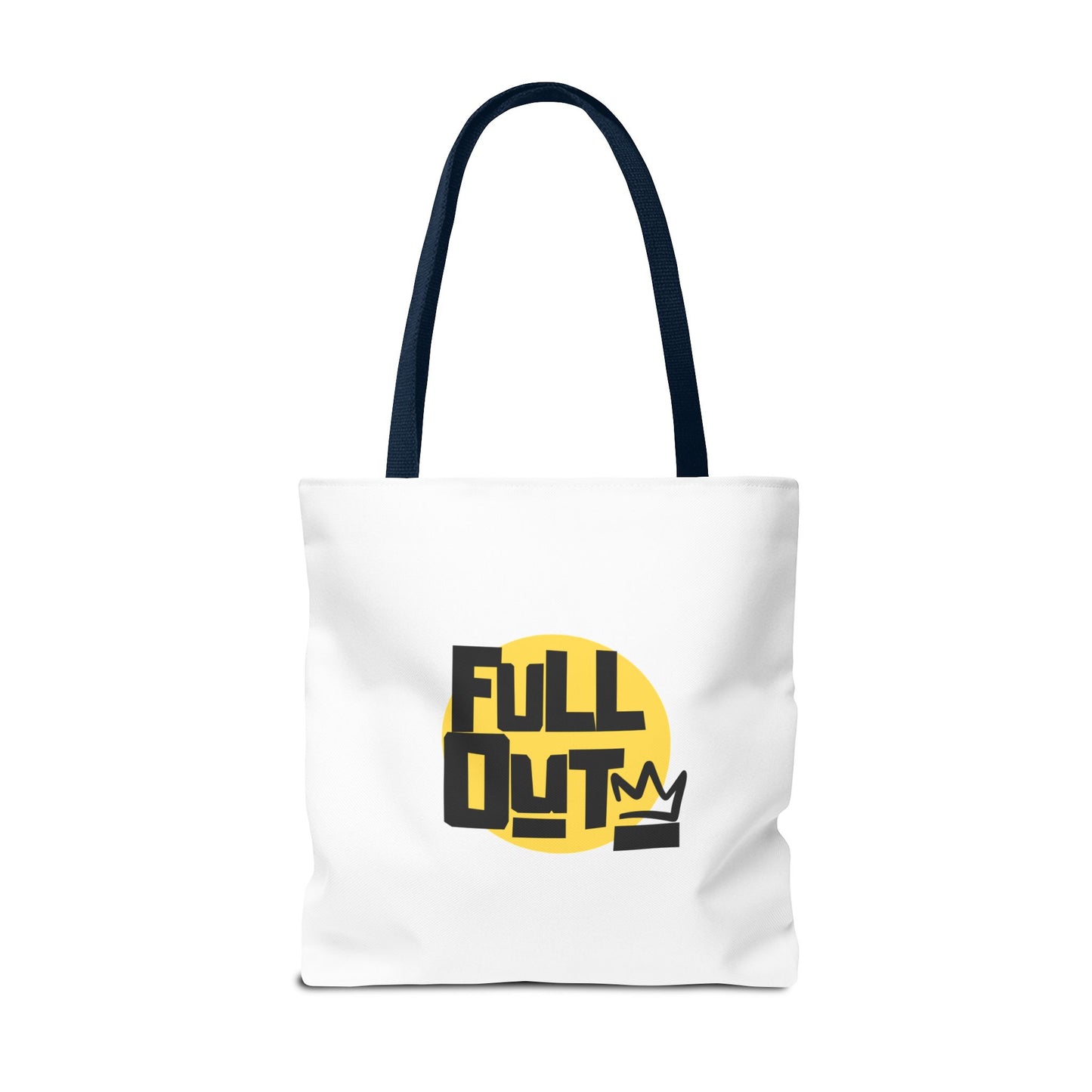 "Full Out" Dance Canvas Tote Bag – Streetwear-Inspired Graphic Dance Bag for Rehearsals, Classes & Everyday Use