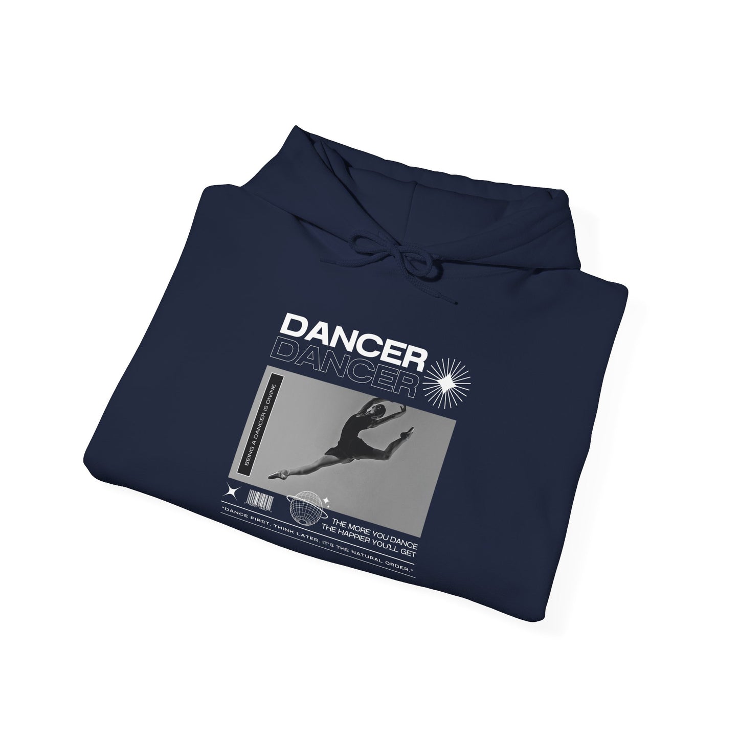 Dancer Streetwear Hoodie – Unisex Heavy Blend™ Hooded Sweatshirt with Inspiring Dance Mottos