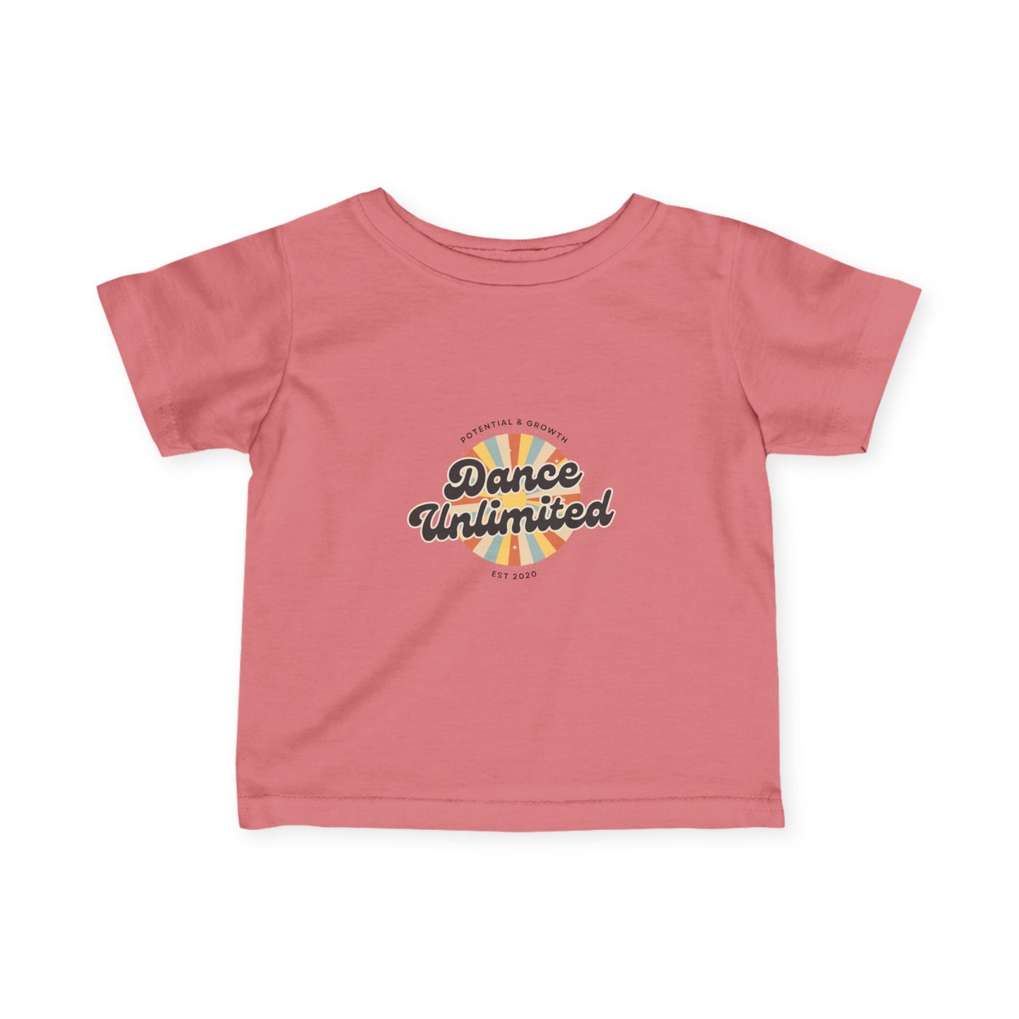 "Dance Unlimited β Potential & Growth" Infant Fine Jersey Tee β Retro Dance Graphic Baby T-Shirt for Inspired Little Performers